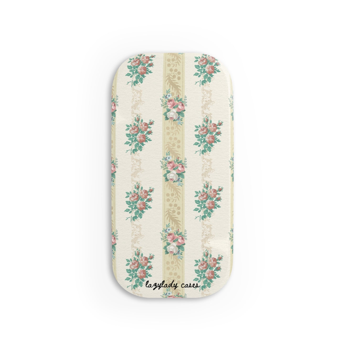 Floral Phone Grip Stand - Vintage Style