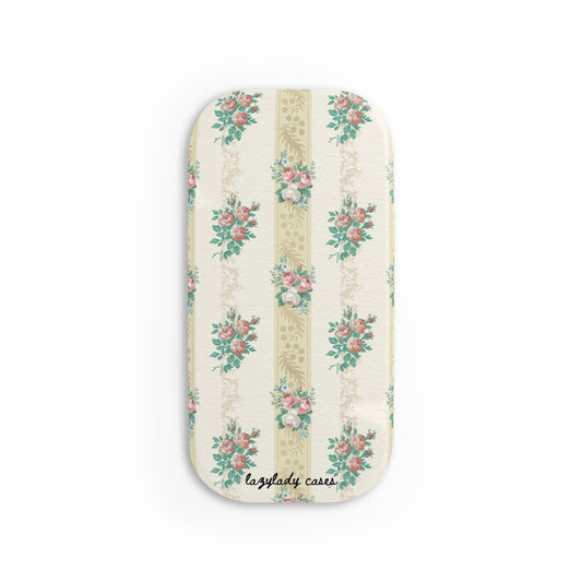 Floral Phone Grip Stand - Vintage Style