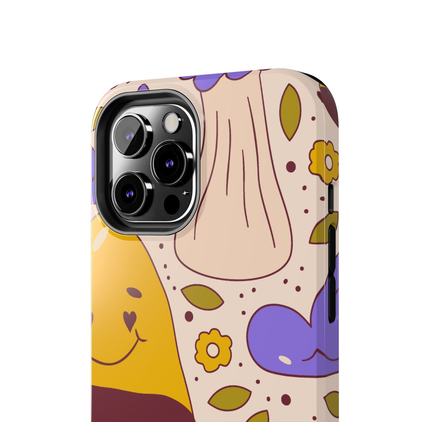 Whimsical Mushroom Phone Case - Tough & Fun Design for Nature Lovers