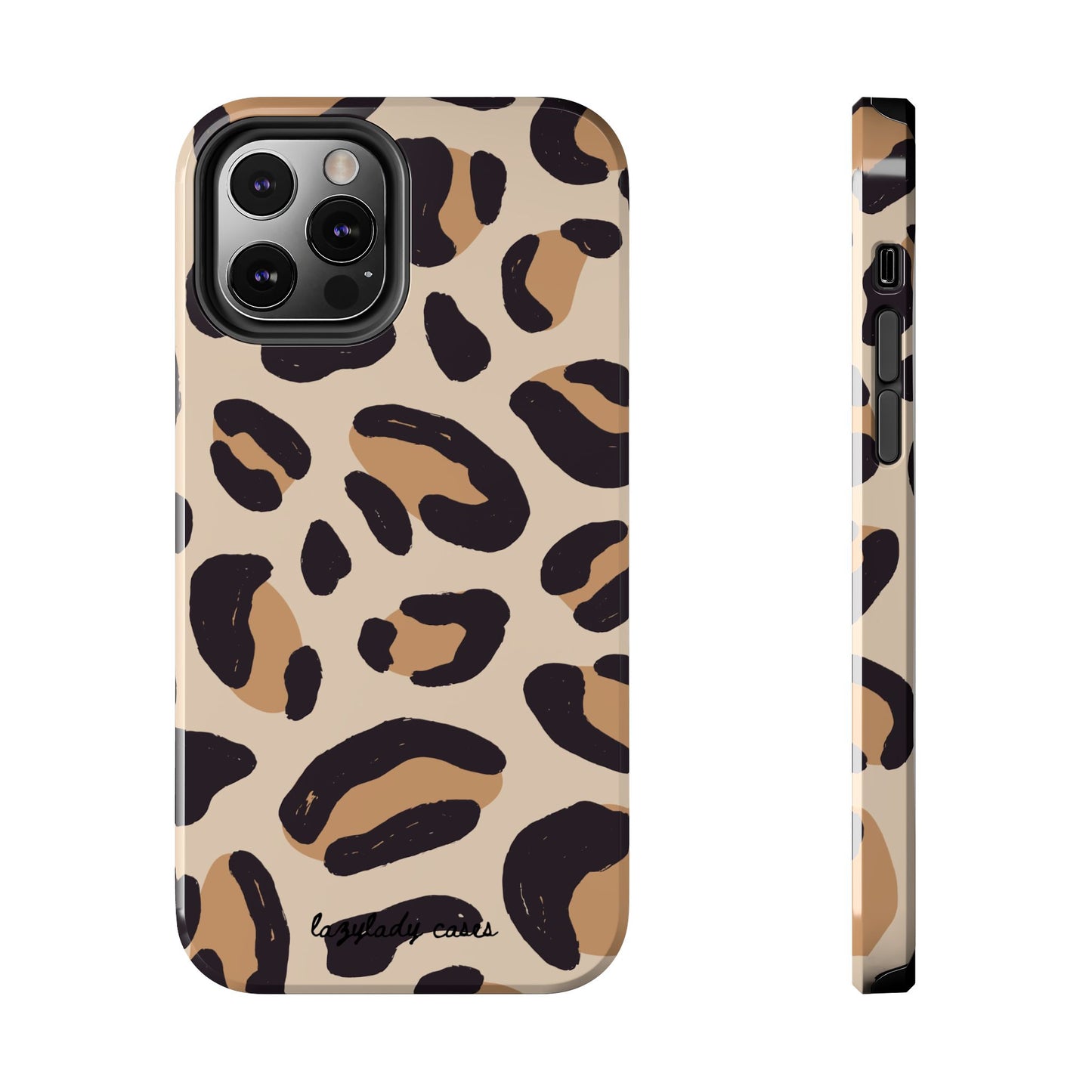 Chic Leopard Print Phone Case - Tough & Stylish Protection