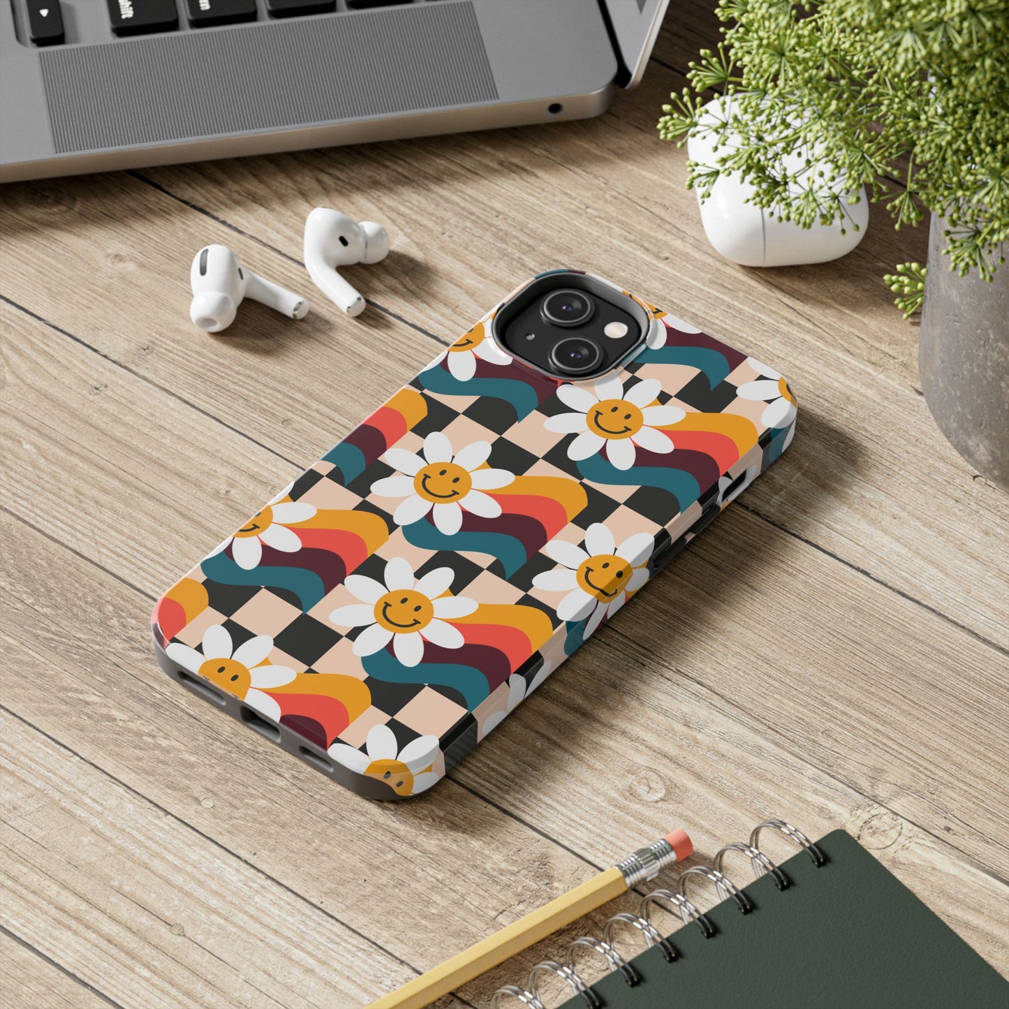 Vibrant Floral Phone Case | Tough Phone Case | Cute Flower Design, Stylish Protection, Gift for Her