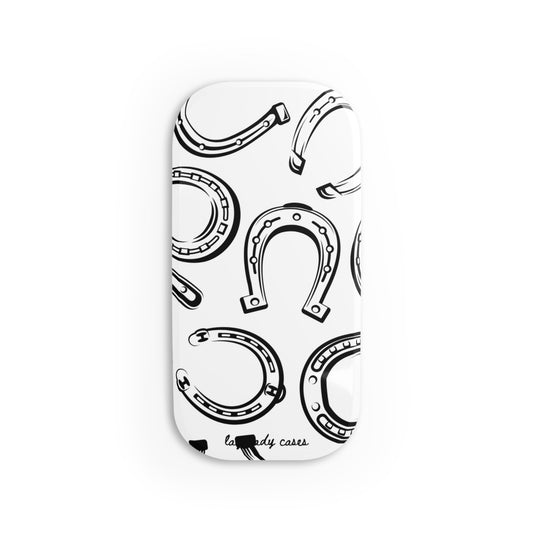 Horseshoe Phone Grip | Click-On Holder | Cute & Stylish