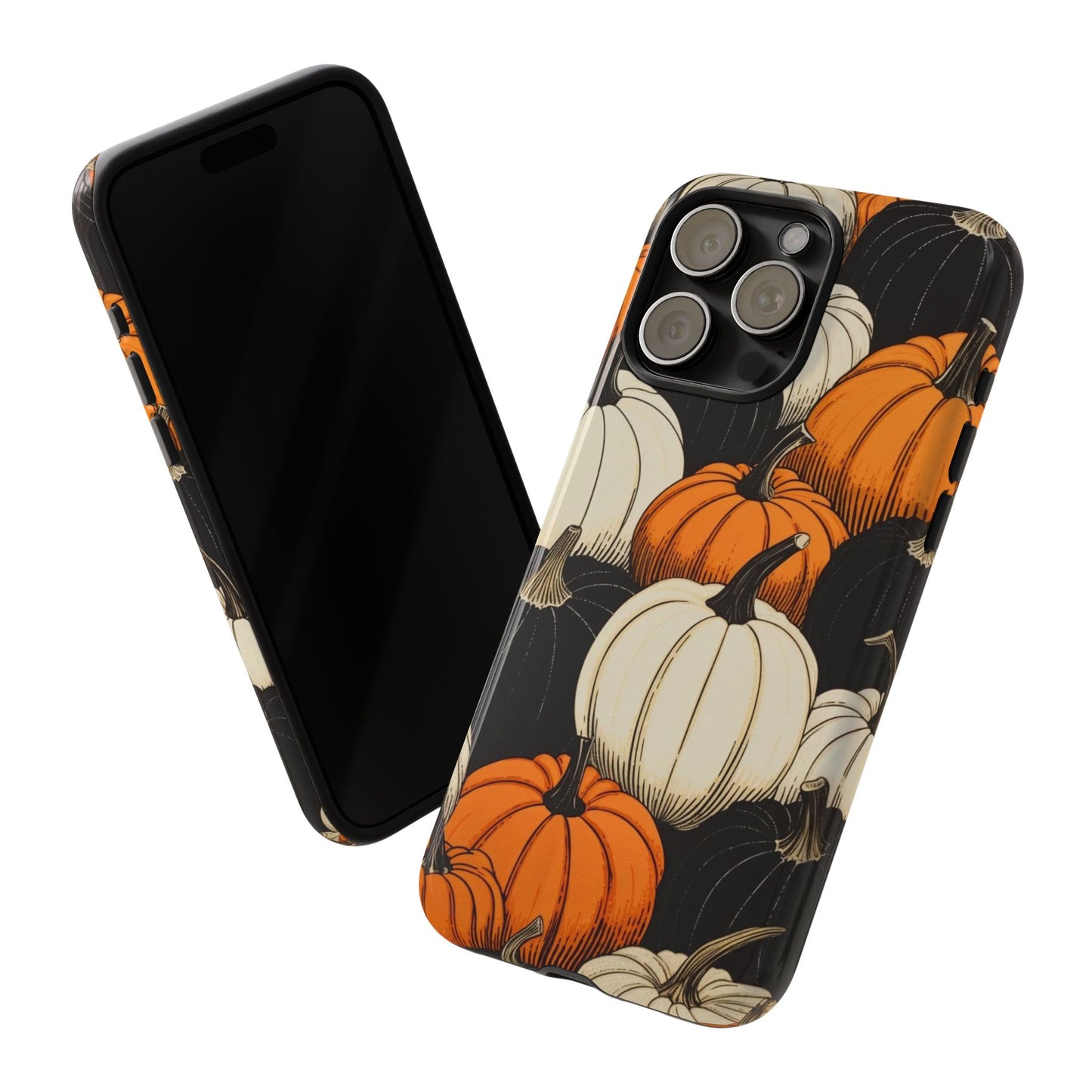 Pumpkin Phone Case, Fall Decor, Halloween Gift, Autumn Aesthetic, Pumpkin Lovers, Cute Phone Cover