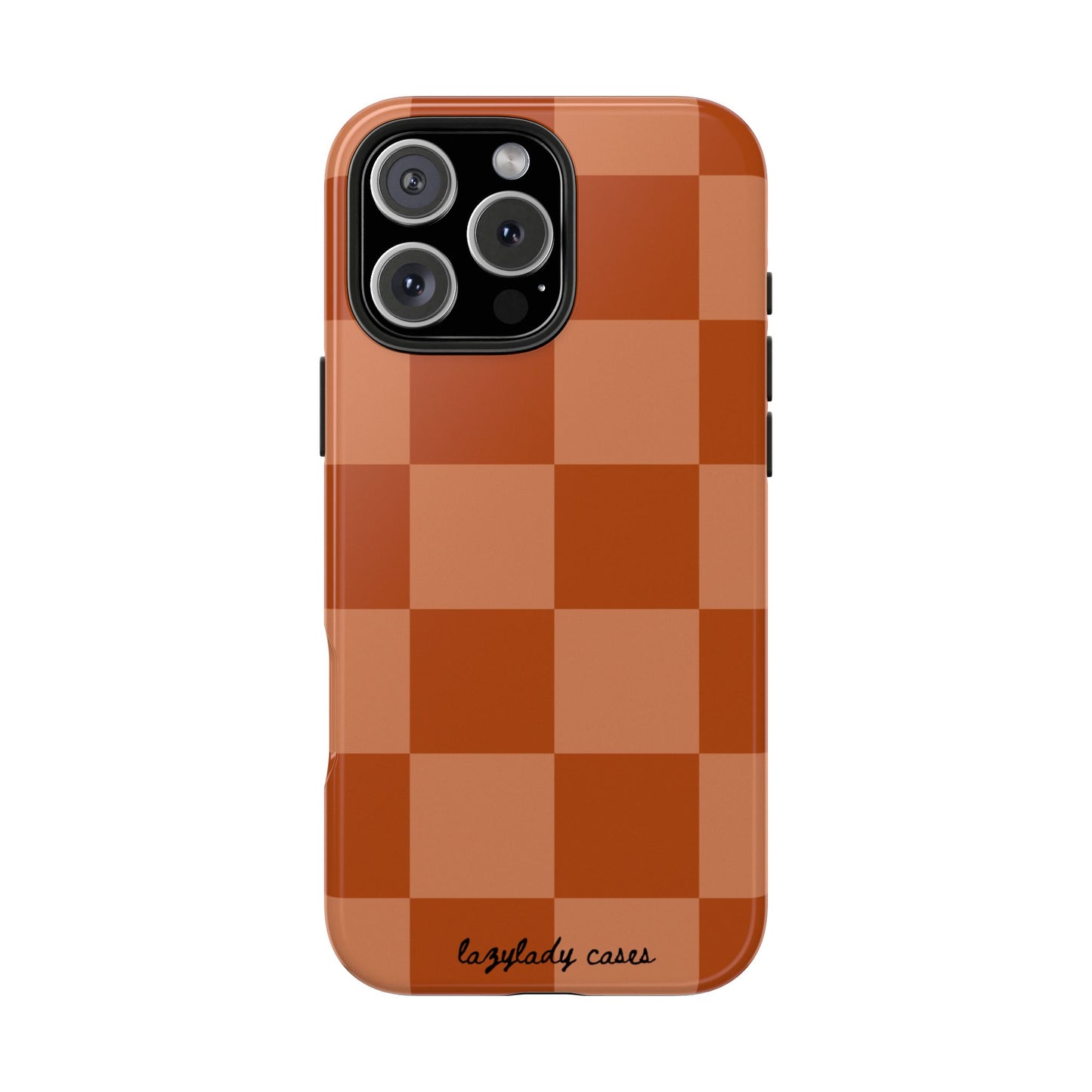 Rustic Checker Phone Cases - Durable & Stylish for Everyday Protection