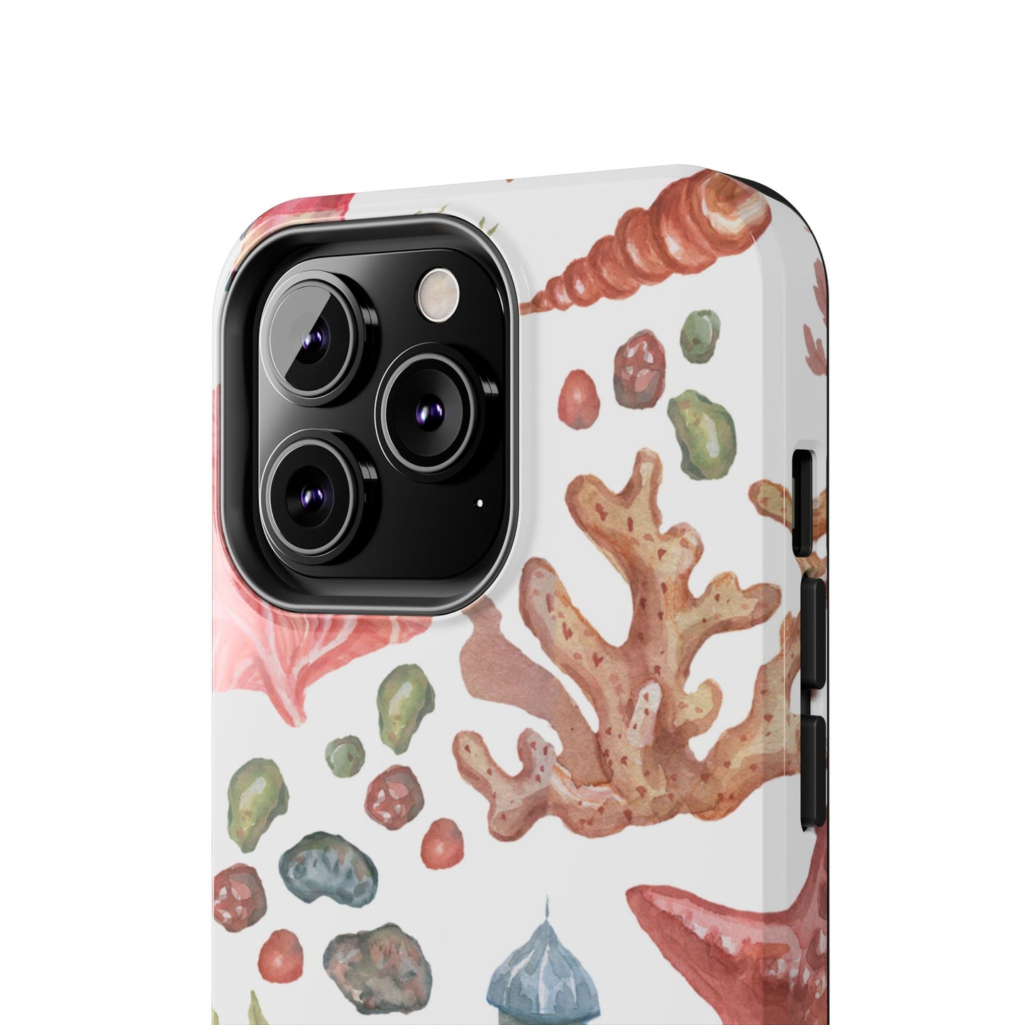 Coastal Art Tough Phone Cases - Stylish Beach Vibes with Lighthouse Design