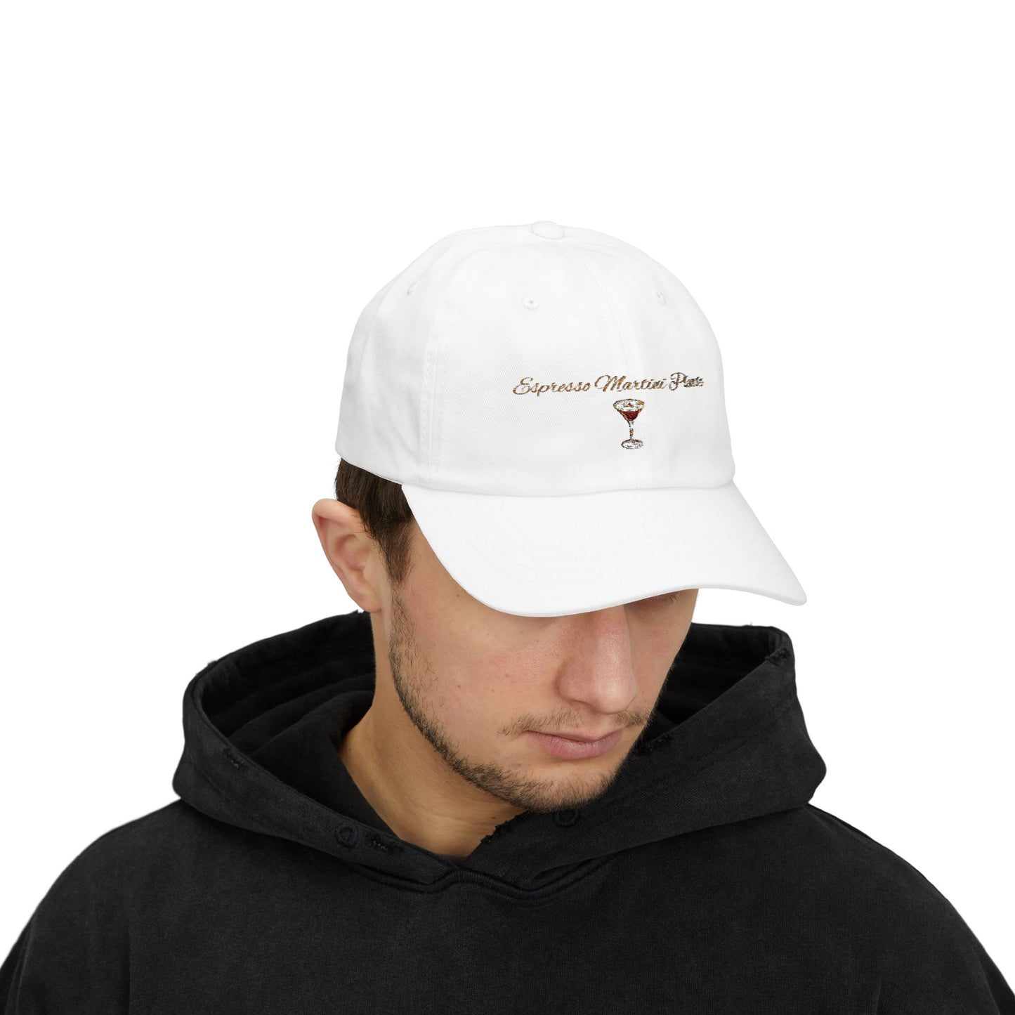 Espresso Martini Please Embroidered Cocktail Hat