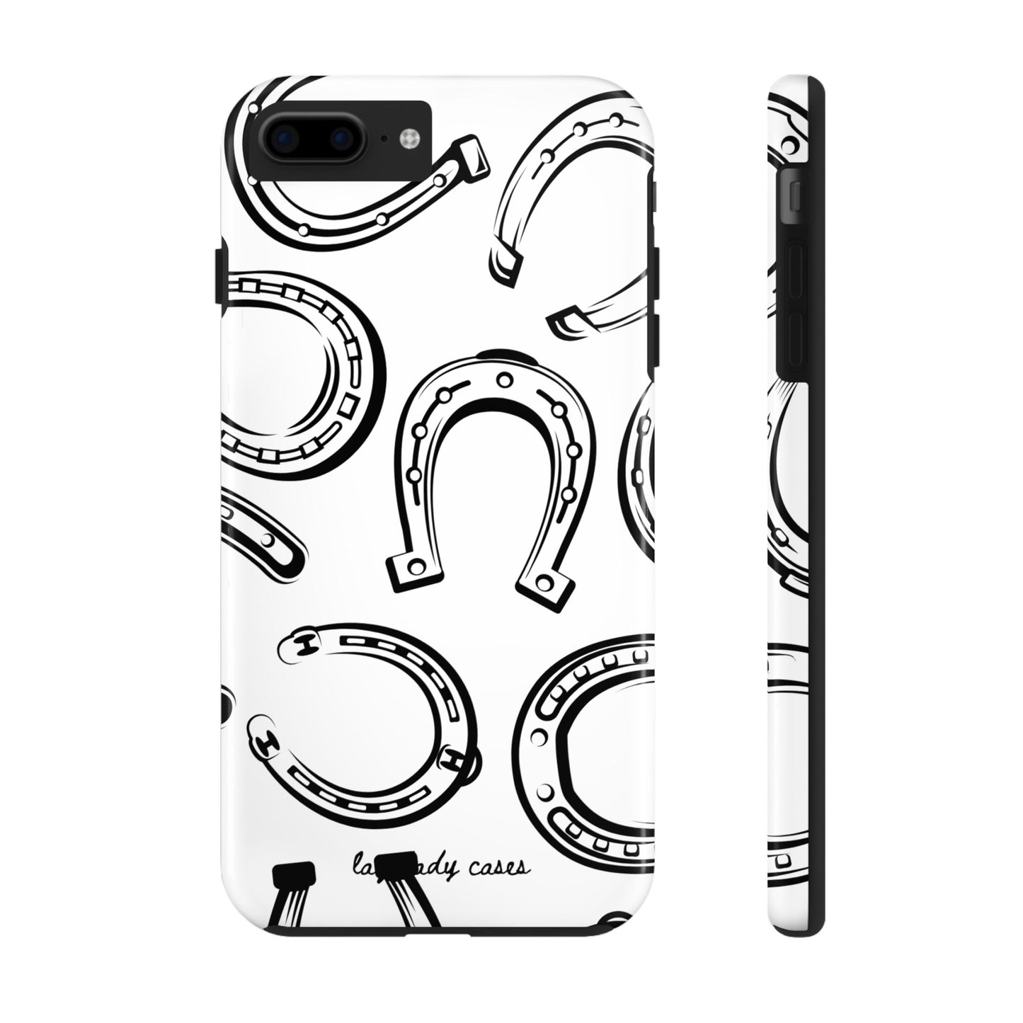 Horseshoe Tough Phone Case - Stylish Protection for Equestrian Lovers