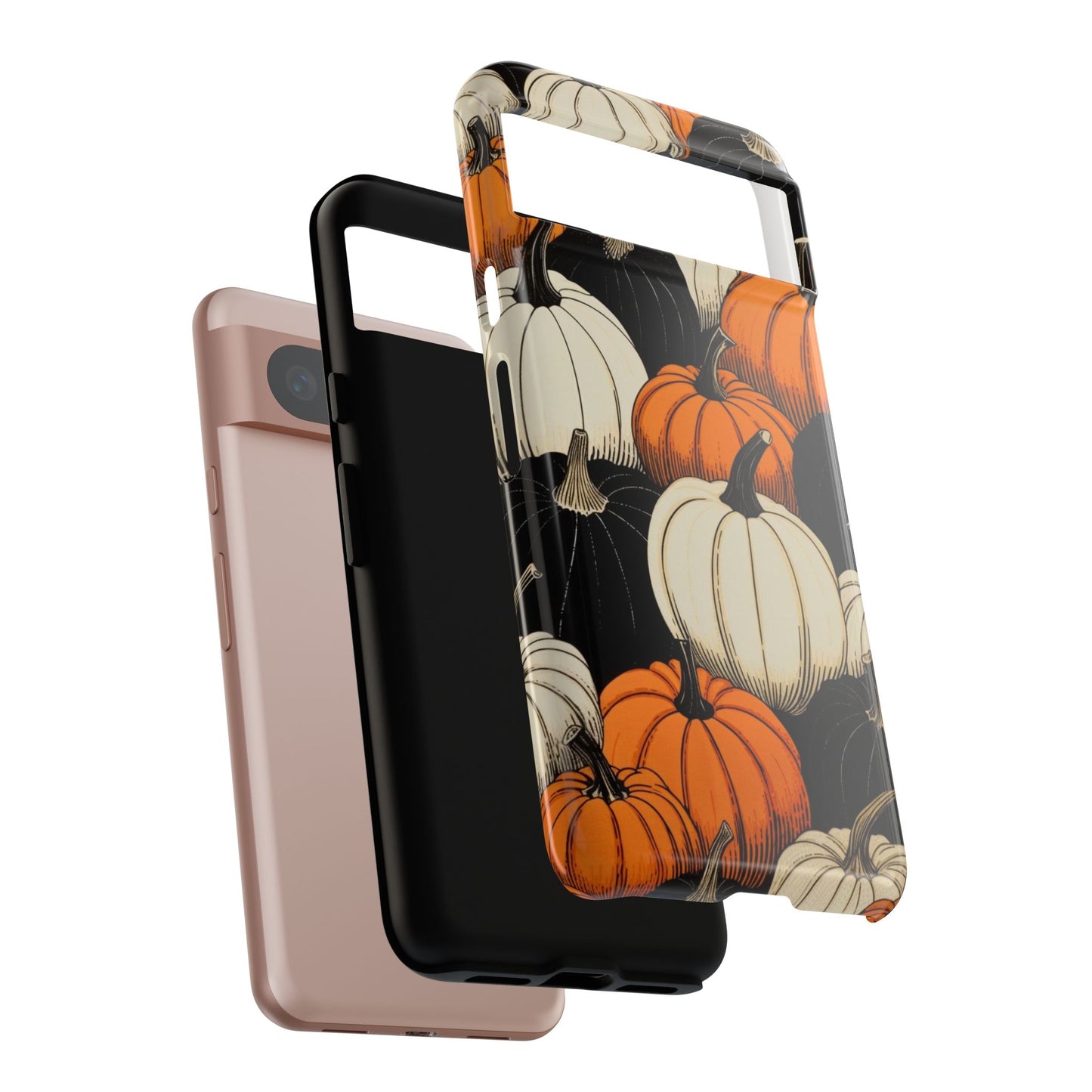 Pumpkin Phone Case, Fall Decor, Halloween Gift, Autumn Aesthetic, Pumpkin Lovers, Cute Phone Cover