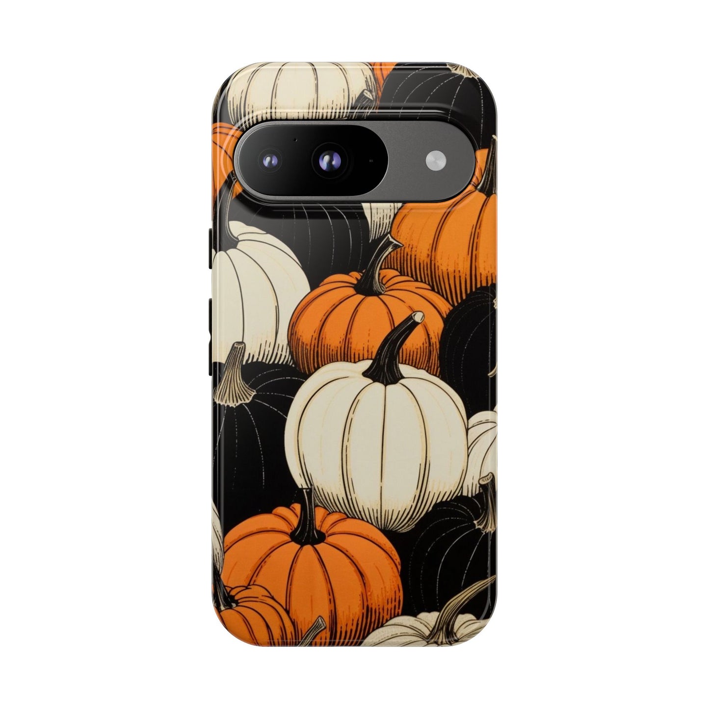 Pumpkin Phone Case, Fall Decor, Halloween Gift, Autumn Aesthetic, Pumpkin Lovers, Cute Phone Cover