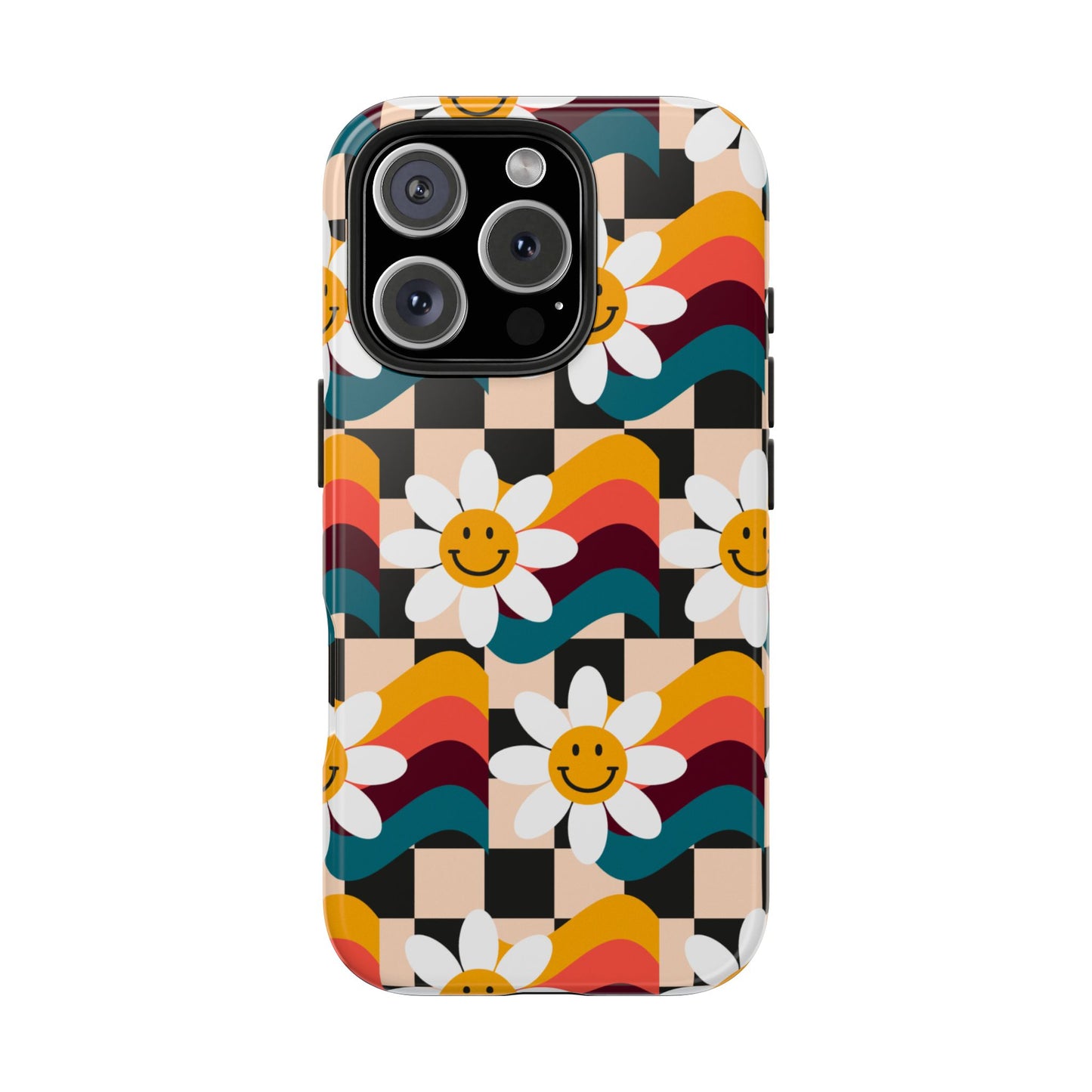 Vibrant Floral Phone Case | Tough Phone Case | Cute Flower Design, Stylish Protection, Gift for Her
