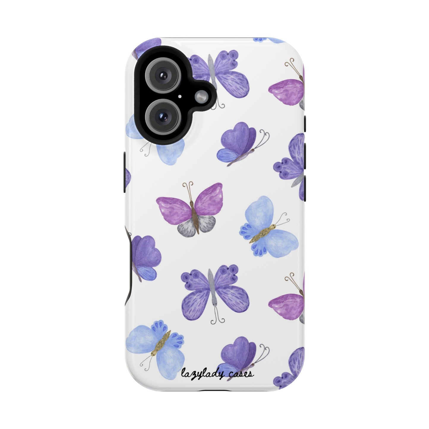 Butterfly Impact-Resistant Phone Case - Stylish & Durable Protection
