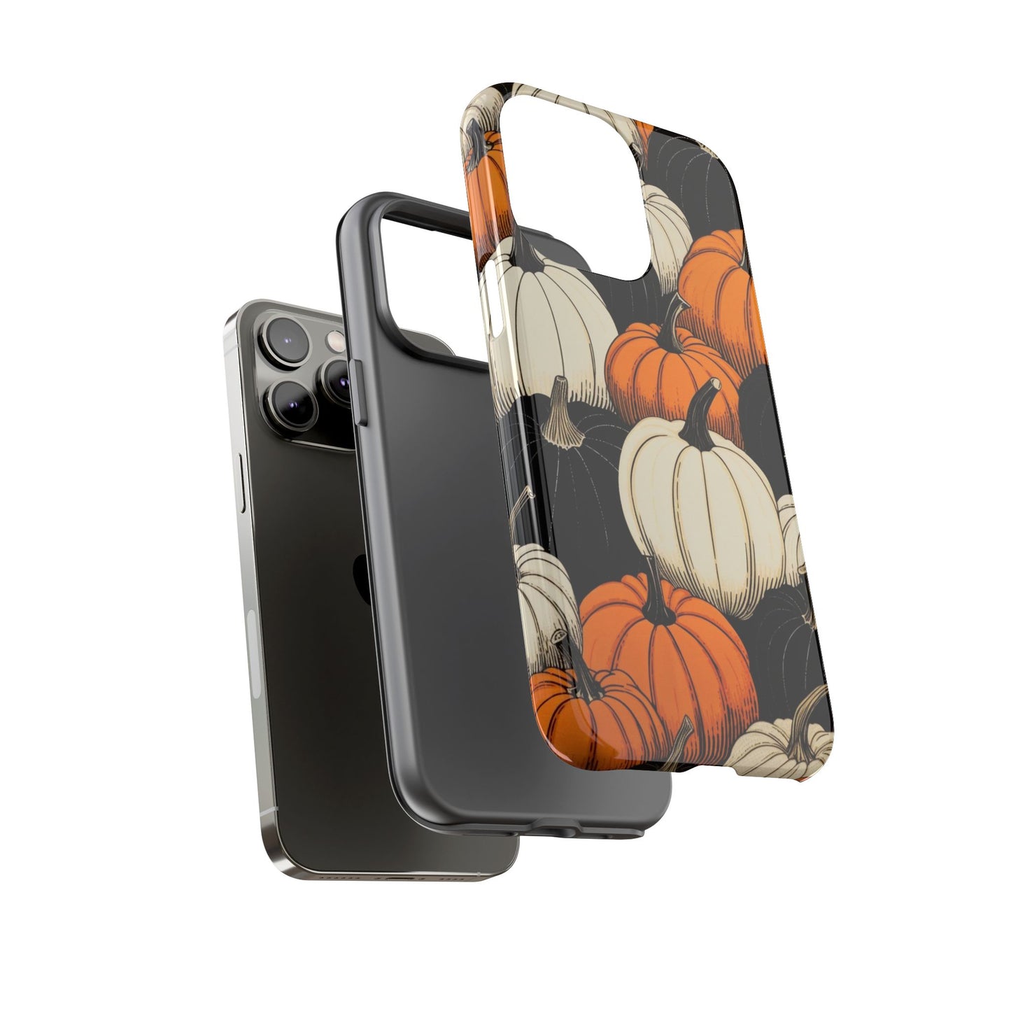Pumpkin Phone Case, Fall Decor, Halloween Gift, Autumn Aesthetic, Pumpkin Lovers, Cute Phone Cover