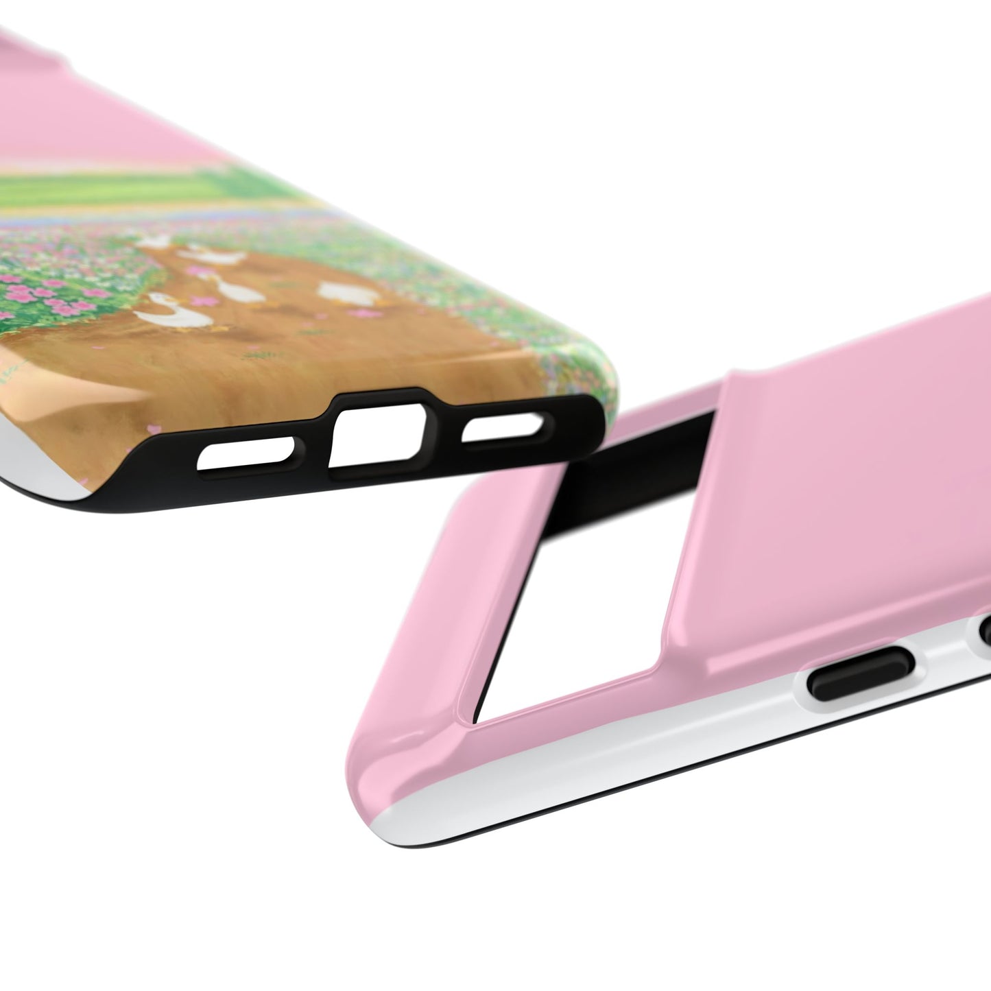 Pastel Floral Phone Case, Tough Cases for Nature Lovers, Cute Phone Accessories, Spring Gifts, Unique Mobile Covers