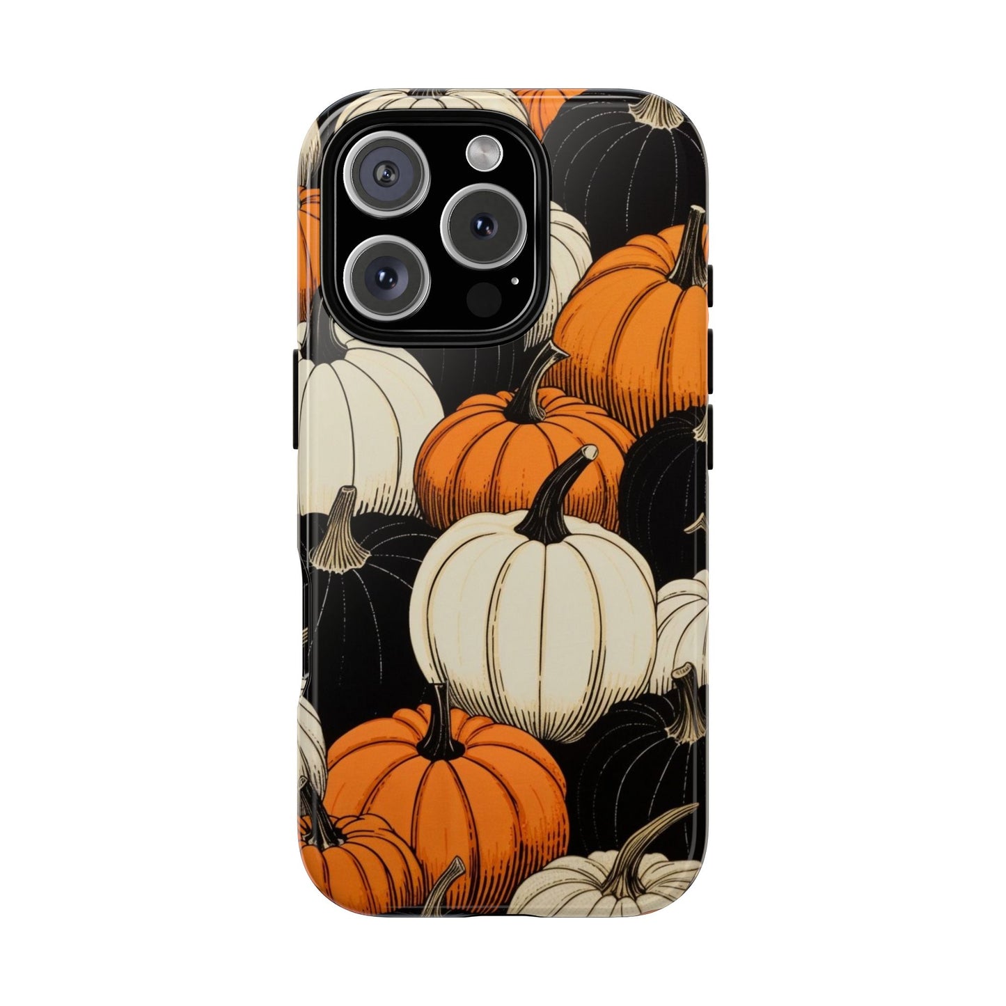 Pumpkin Phone Case, Fall Decor, Halloween Gift, Autumn Aesthetic, Pumpkin Lovers, Cute Phone Cover