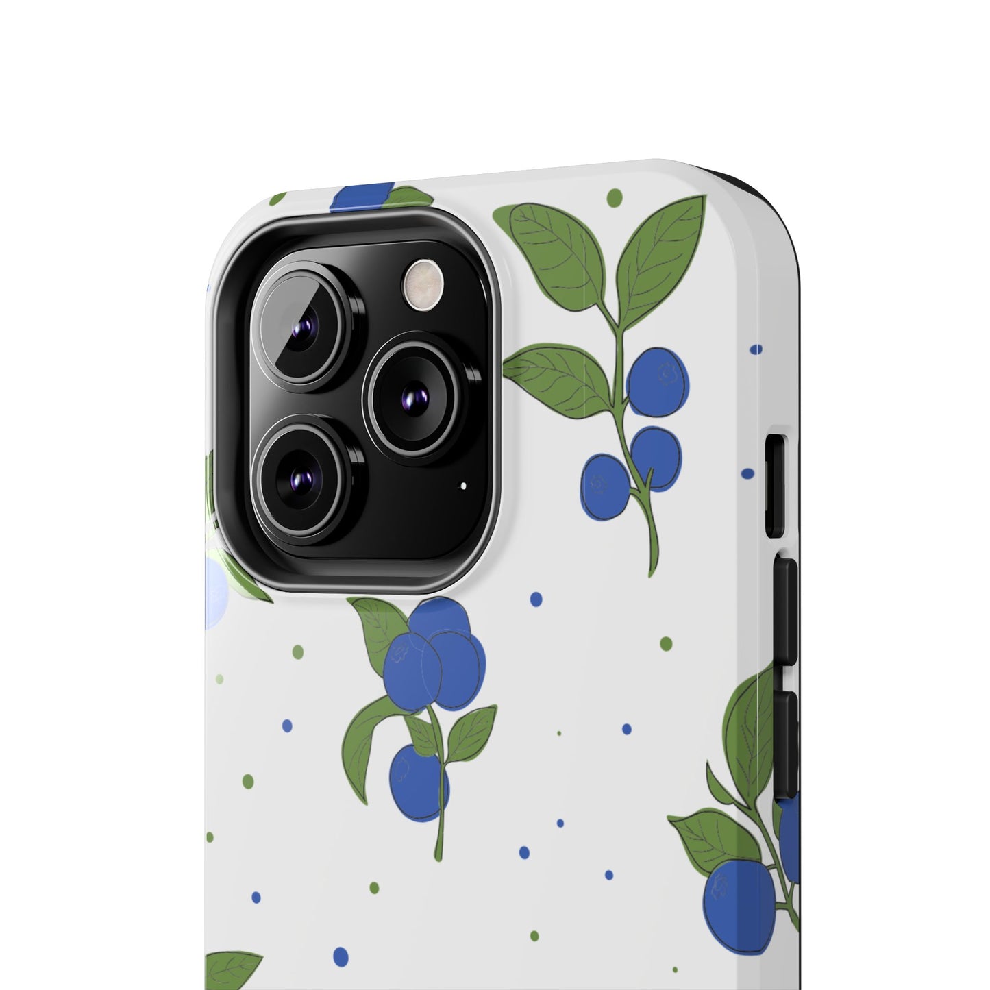 Blueberry Tough Phone Case - Durable Berry Design for Everyday Protection