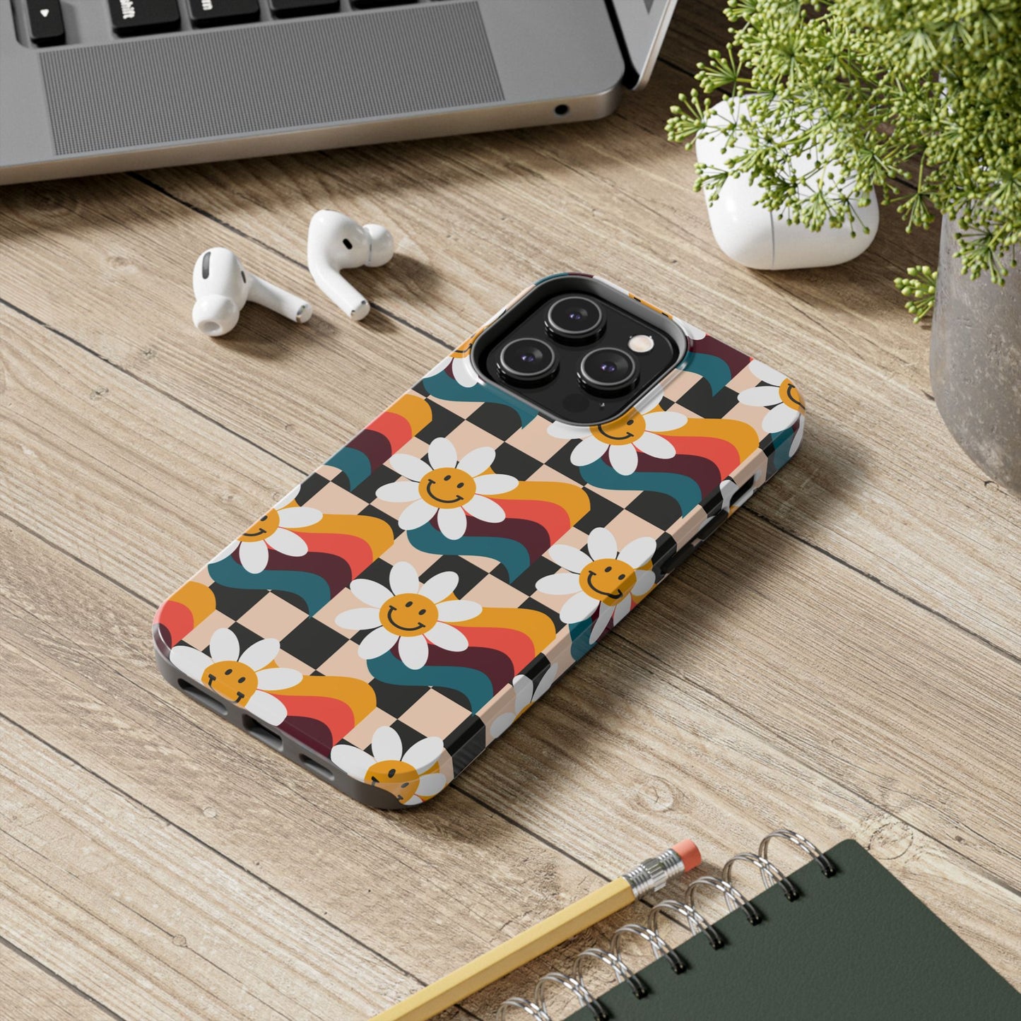 Vibrant Floral Phone Case | Tough Phone Case | Cute Flower Design, Stylish Protection, Gift for Her