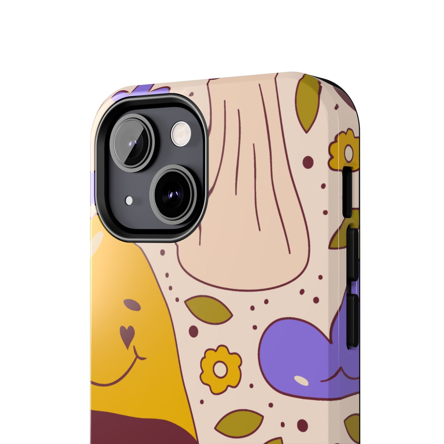 Whimsical Mushroom Phone Case - Tough & Fun Design for Nature Lovers