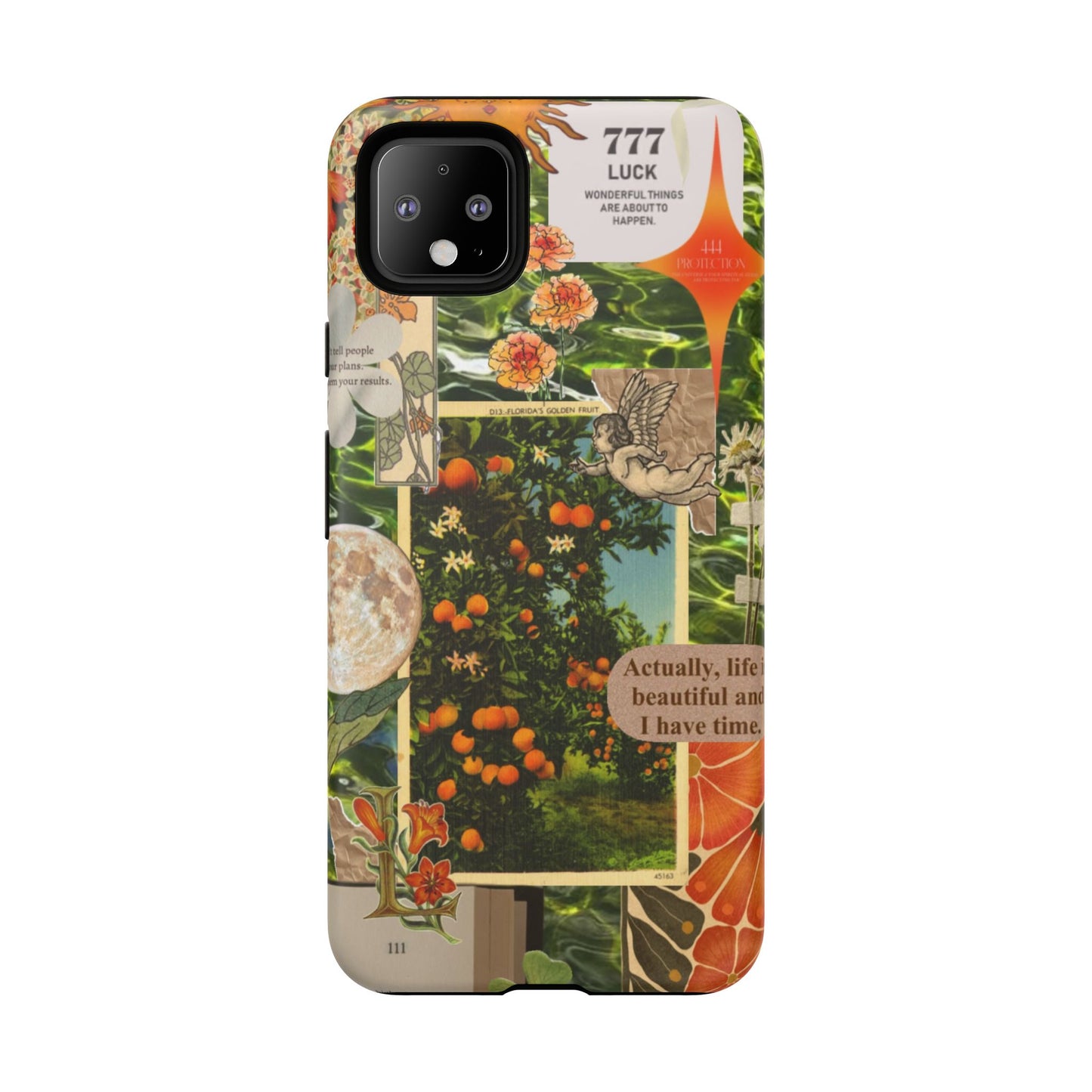 Tough Cases - Vibrant iPhone Case for Nature Lovers, Floral Phone Cover, Eco-Friendly, Inspirational Gift, Unique Phone Accessory