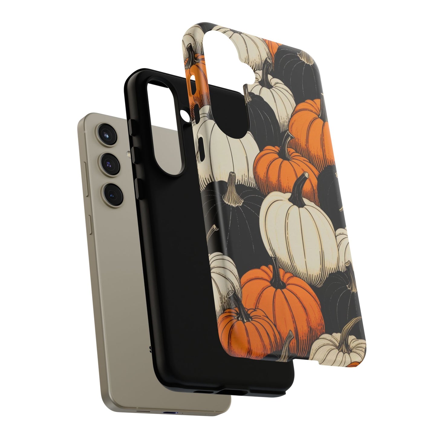Pumpkin Phone Case, Fall Decor, Halloween Gift, Autumn Aesthetic, Pumpkin Lovers, Cute Phone Cover