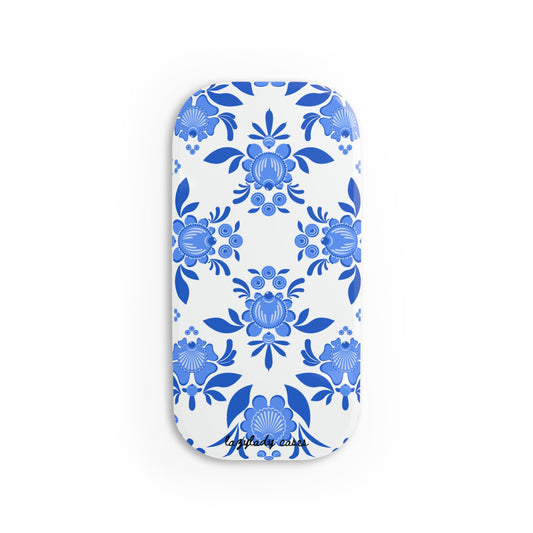 Floral Design Phone Grip - Stylish and Functional Phone Stand