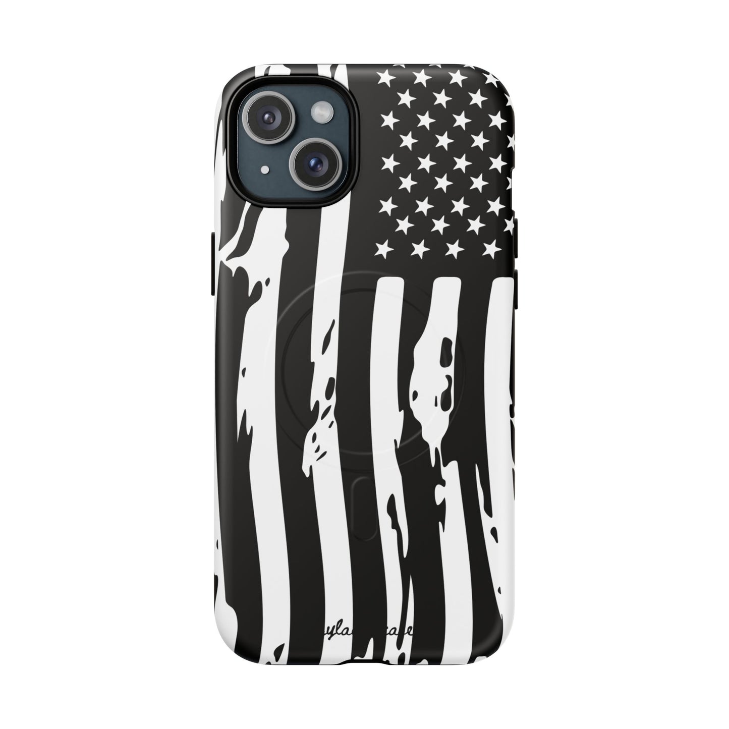 Tough Magnetic Phone Case - Vintage American Flag Design