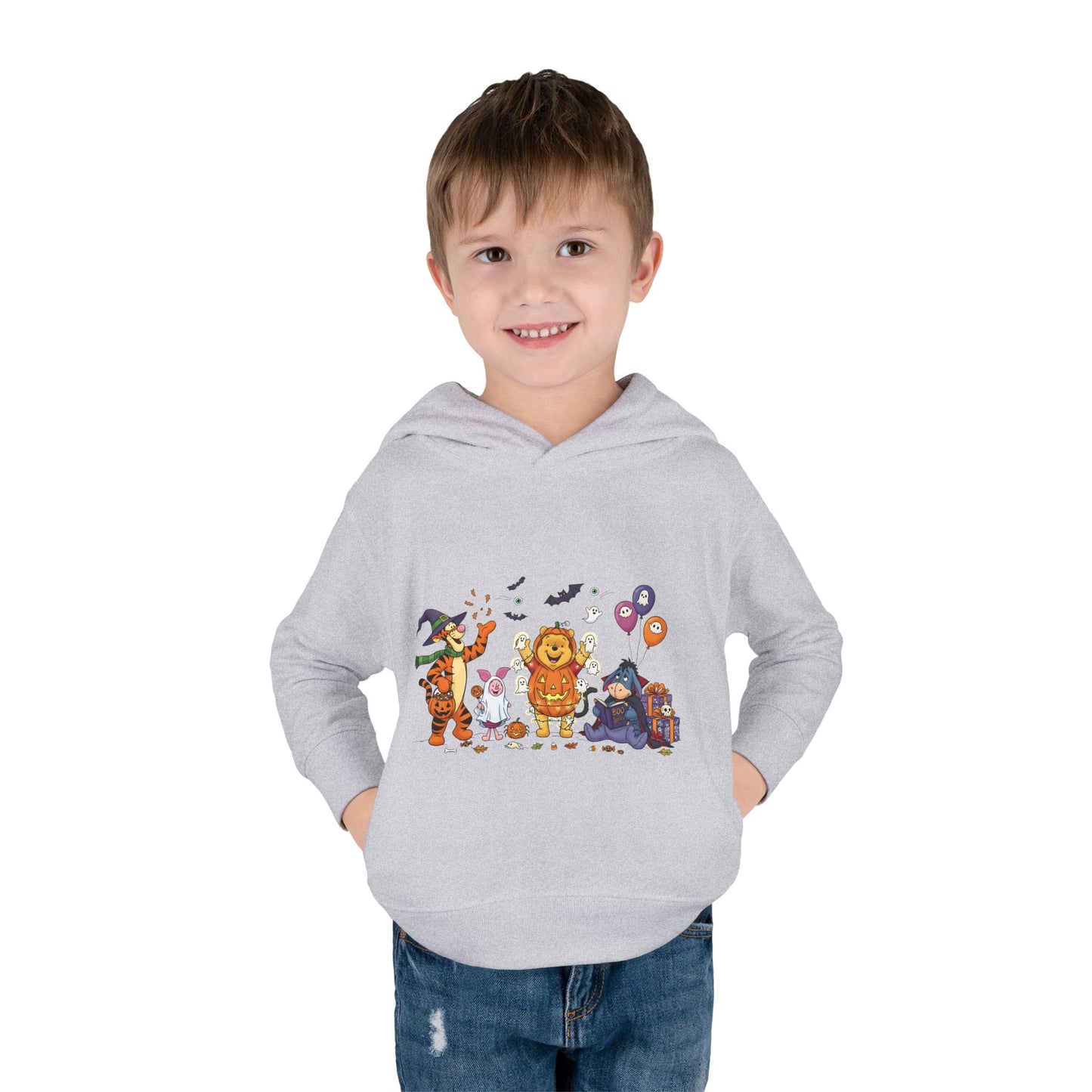 Toddler Halloween Hoodie, Cute Children's Pullover, Cozy Fleece Sweatshirt, Kids' Costume Apparel, Spooky Holiday Wear, Trick or Treat [...]