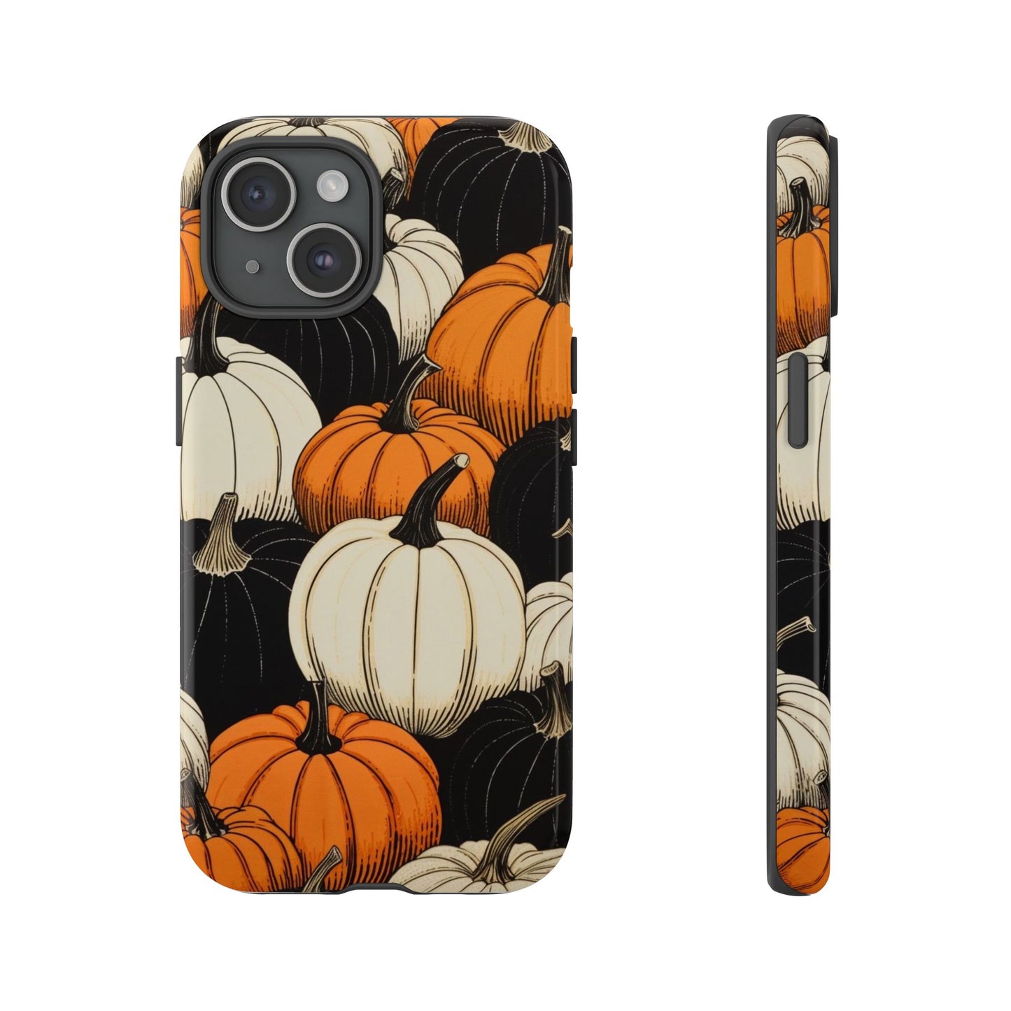 Pumpkin Phone Case, Fall Decor, Halloween Gift, Autumn Aesthetic, Pumpkin Lovers, Cute Phone Cover