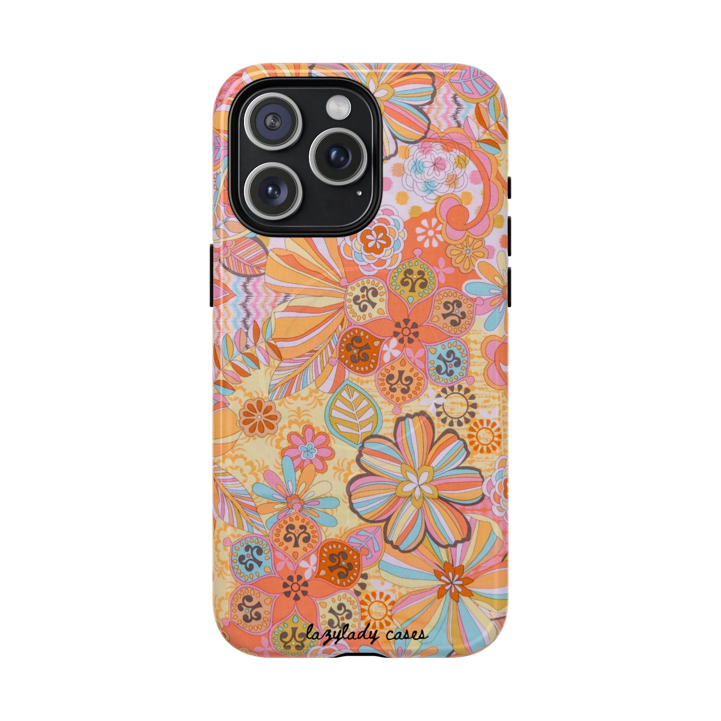 Floral Tough Magnetic Phone Case – Vibrant Floral Design