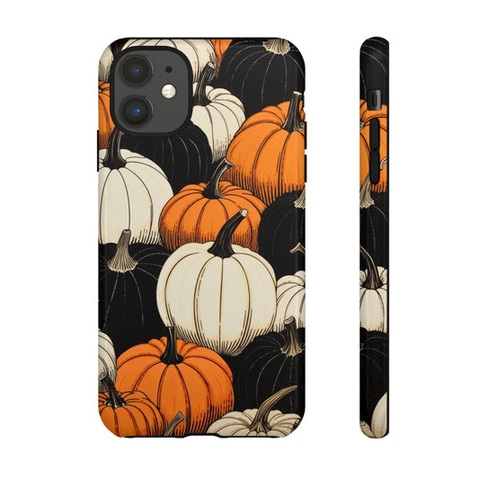 Pumpkin Phone Case, Fall Decor, Halloween Gift, Autumn Aesthetic, Pumpkin Lovers, Cute Phone Cover