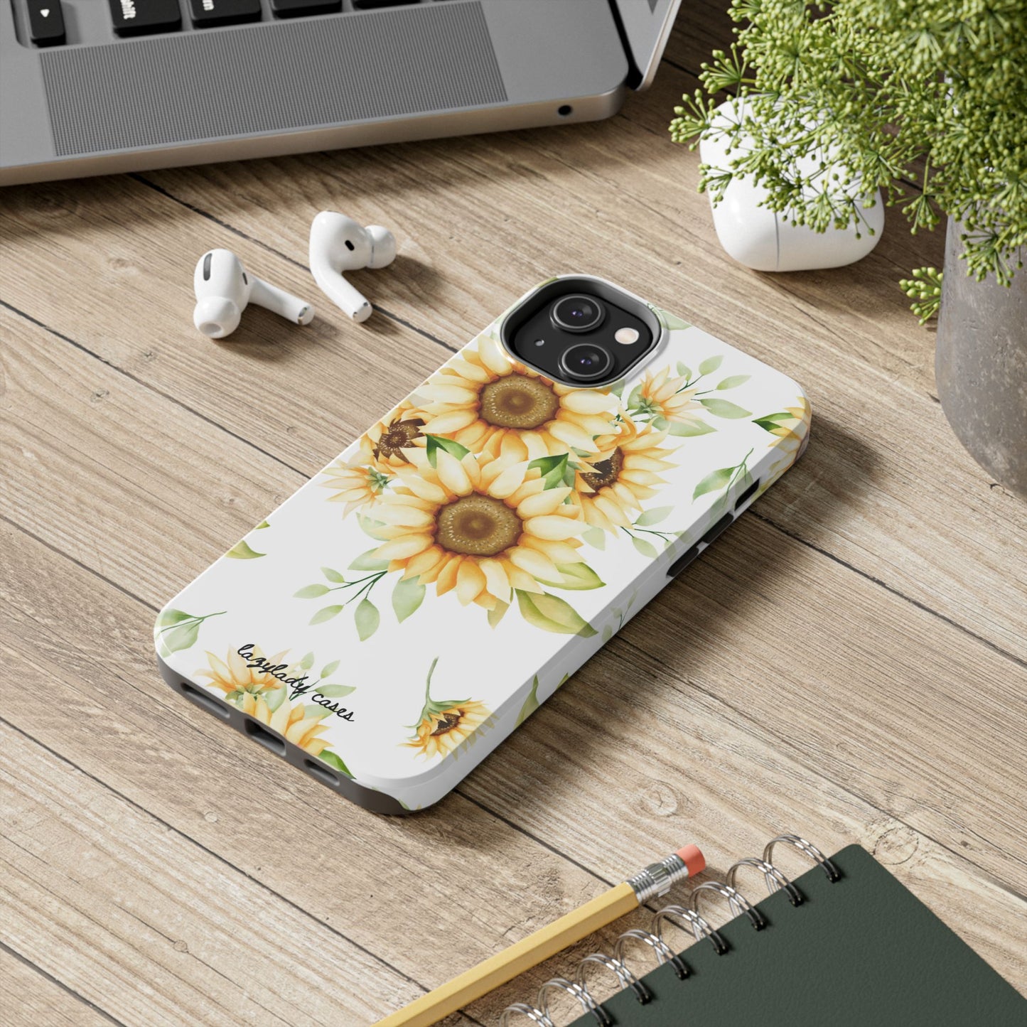 Mothers Sunflower Tough Phone Case - Durable Floral Design for Nature Lovers