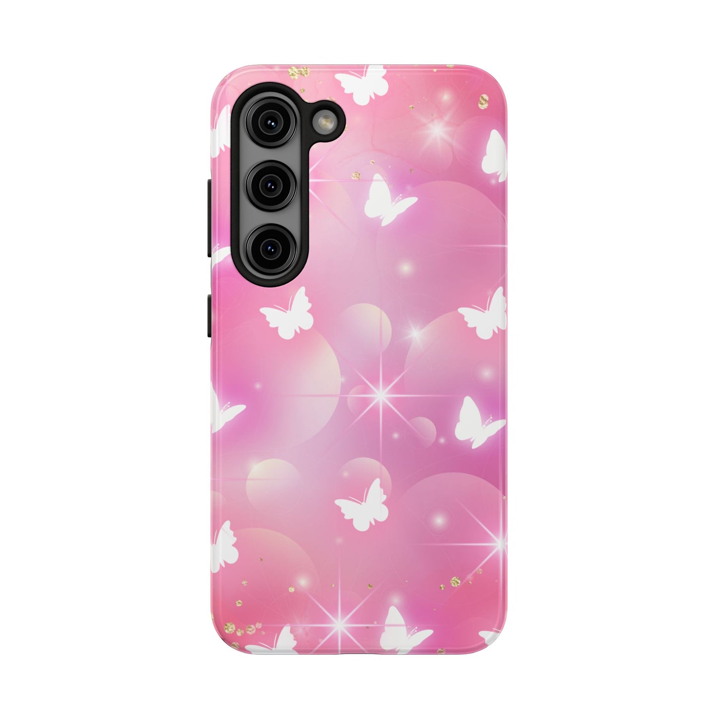 Butterfly Bloom Tough Phone Cases, Stylish Protection, Gifts for Her, Trendy Accessories, Spring Vibe, Phone Cover