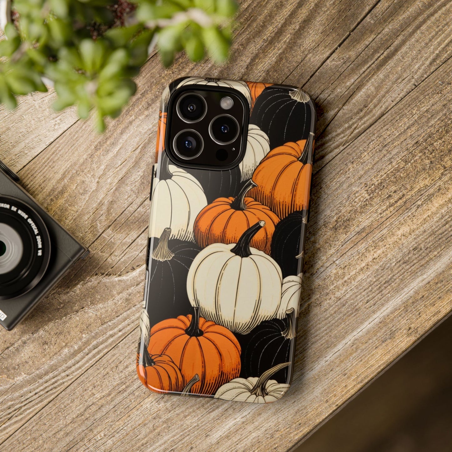 Pumpkin Phone Case, Fall Decor, Halloween Gift, Autumn Aesthetic, Pumpkin Lovers, Cute Phone Cover
