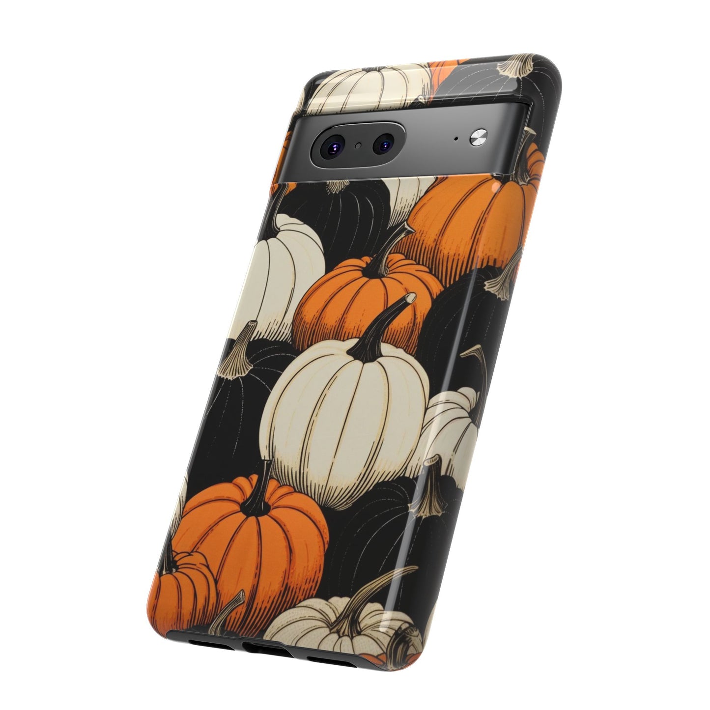 Pumpkin Phone Case, Fall Decor, Halloween Gift, Autumn Aesthetic, Pumpkin Lovers, Cute Phone Cover