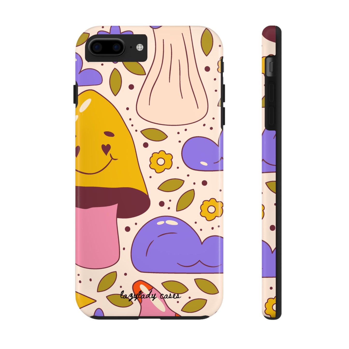 Whimsical Mushroom Phone Case - Tough & Fun Design for Nature Lovers