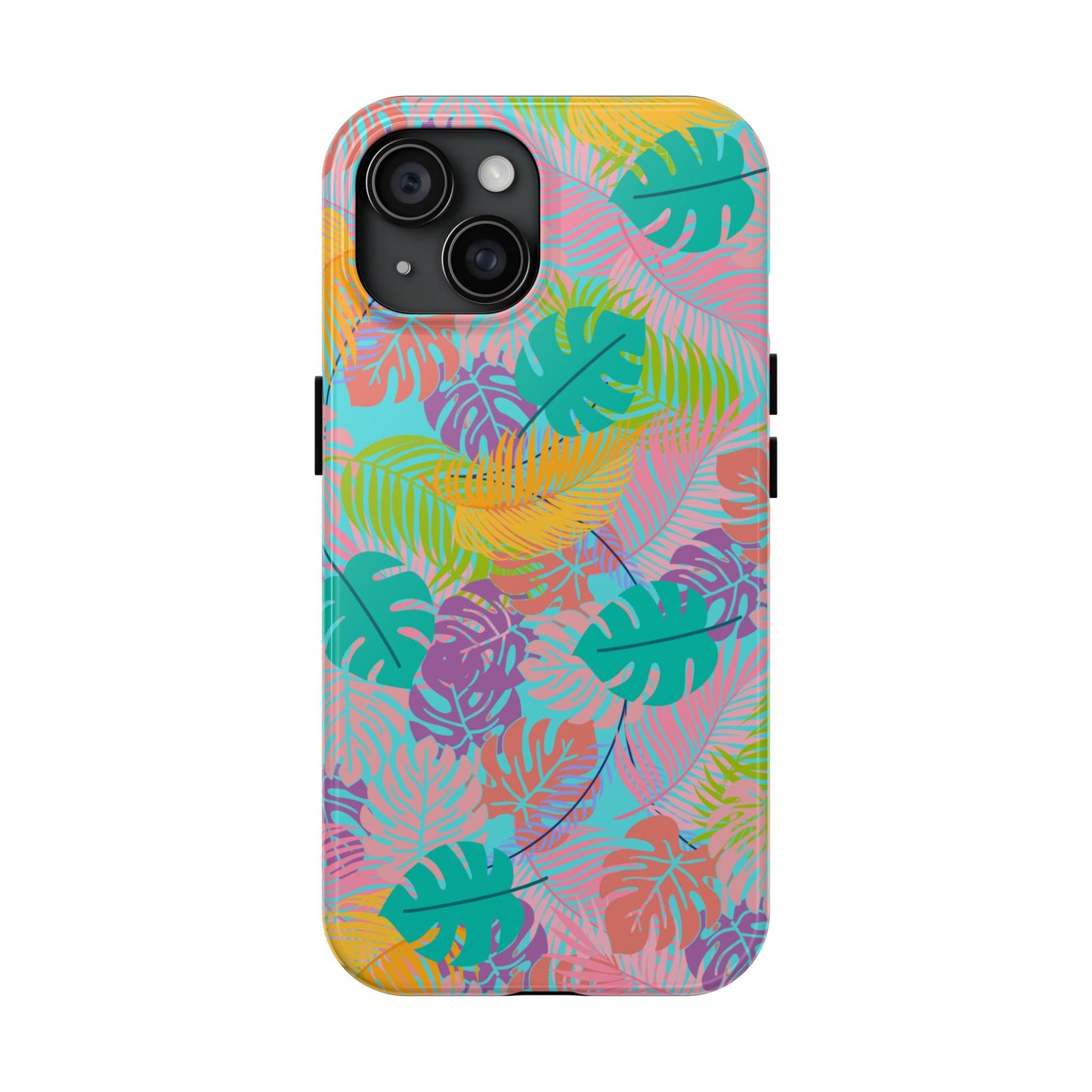 Tropical Jungle Phone Case - Funky Floral Design, Summer Accessory, Phone Protection, Gift for Nature Lovers, Stylish Phone Cover