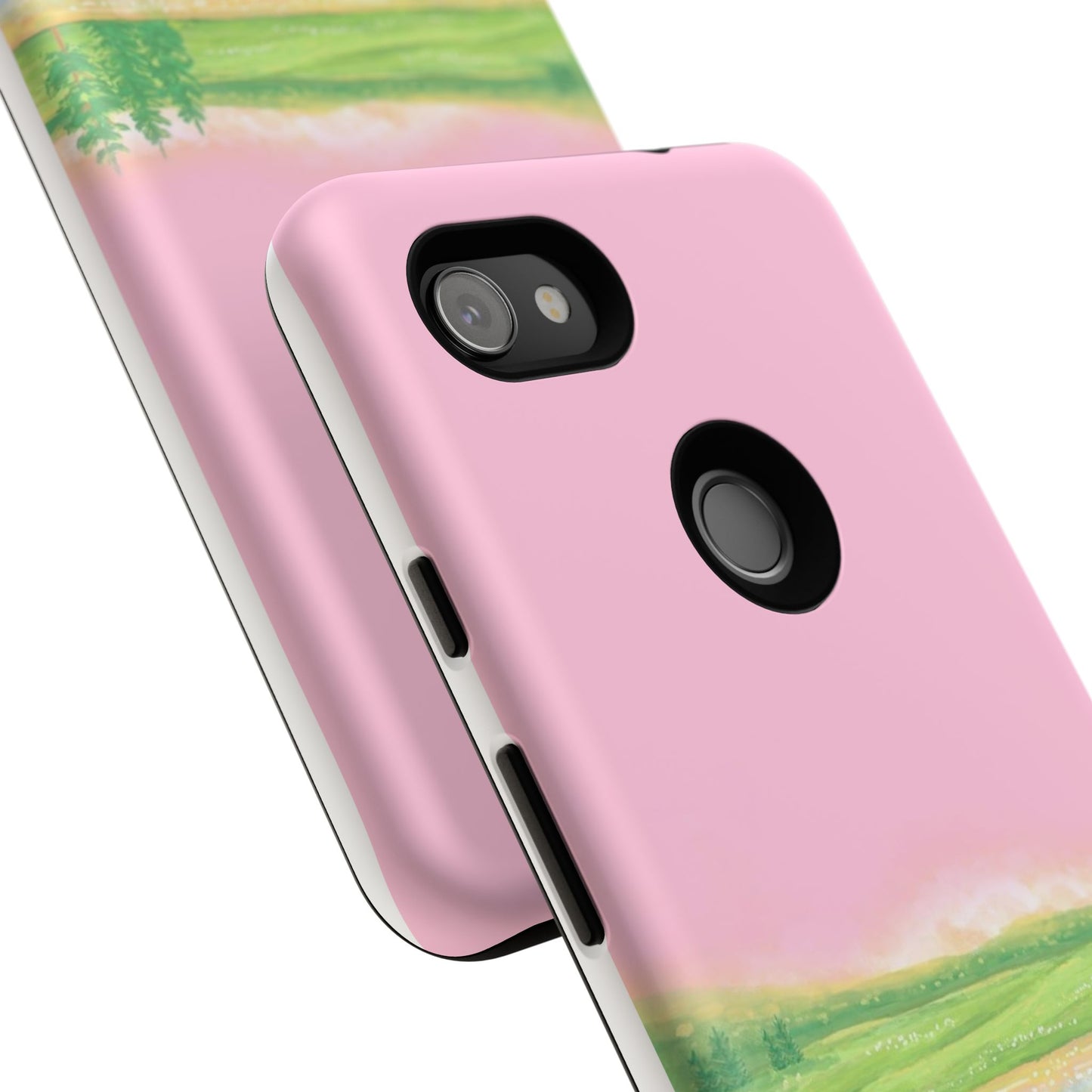 Pastel Floral Phone Case, Tough Cases for Nature Lovers, Cute Phone Accessories, Spring Gifts, Unique Mobile Covers