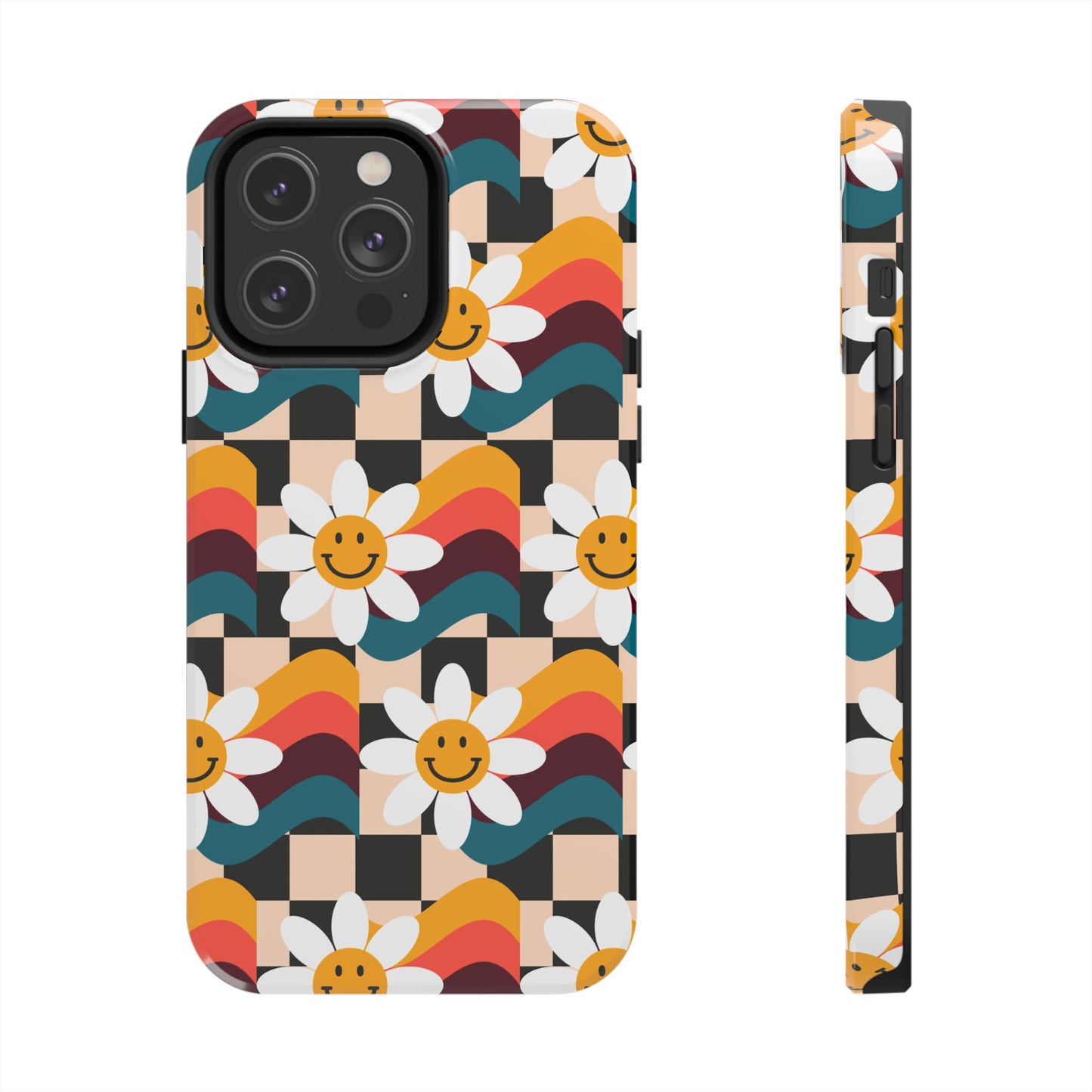 Vibrant Floral Phone Case | Tough Phone Case | Cute Flower Design, Stylish Protection, Gift for Her