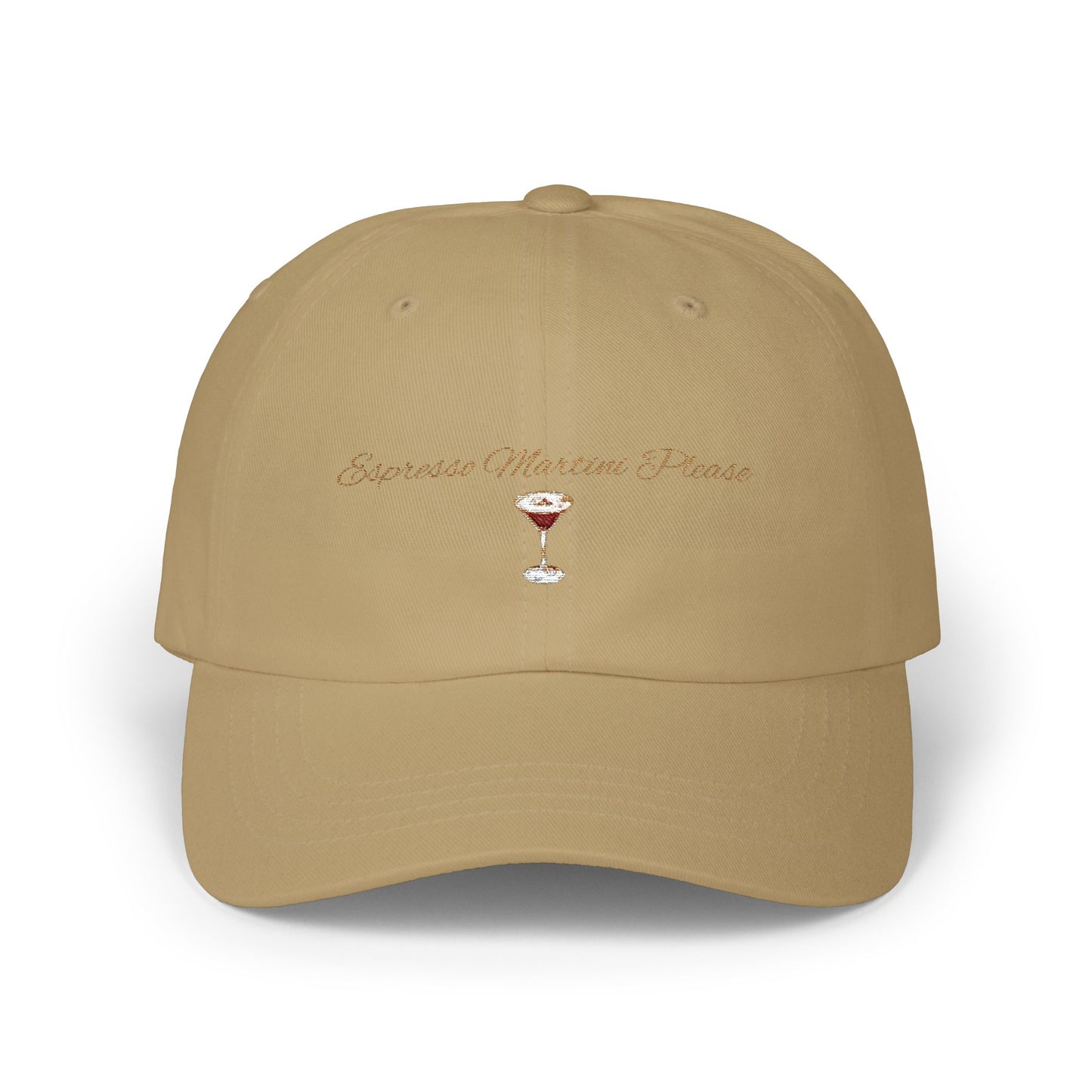 Espresso Martini Please Embroidered Cocktail Hat