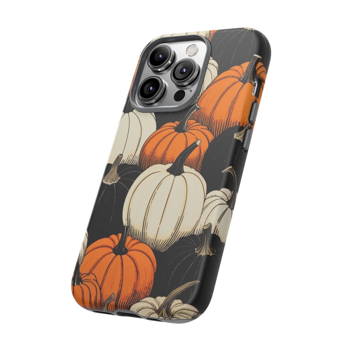 Pumpkin Phone Case, Fall Decor, Halloween Gift, Autumn Aesthetic, Pumpkin Lovers, Cute Phone Cover