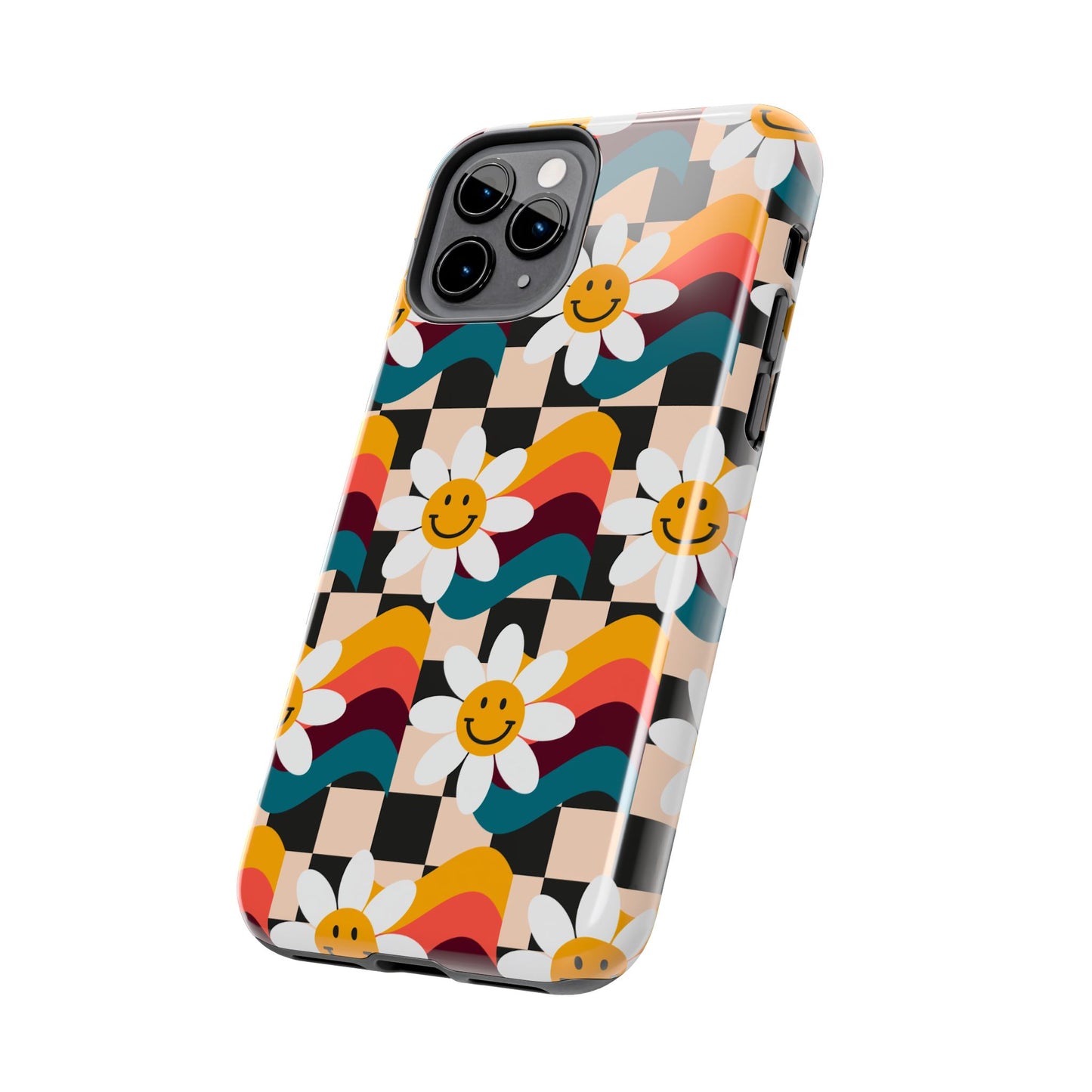 Vibrant Floral Phone Case | Tough Phone Case | Cute Flower Design, Stylish Protection, Gift for Her