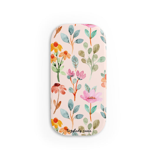 Wild Flower Phone Grip - Stylish Click-On Holder for Easy Access