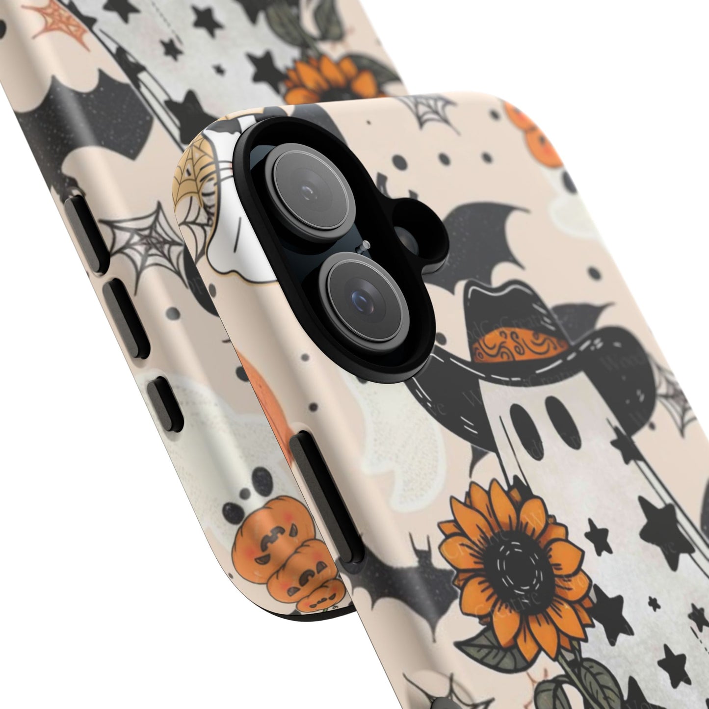 Cute Ghost Phone Case, Halloween Decor, Spooky Gift, Fall Accessories, Pumpkin Lover's Gift, Autumn Vibes, Trick or Treat