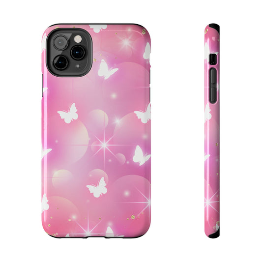Butterfly Bloom Tough Phone Cases, Stylish Protection, Gifts for Her, Trendy Accessories, Spring Vibe, Phone Cover