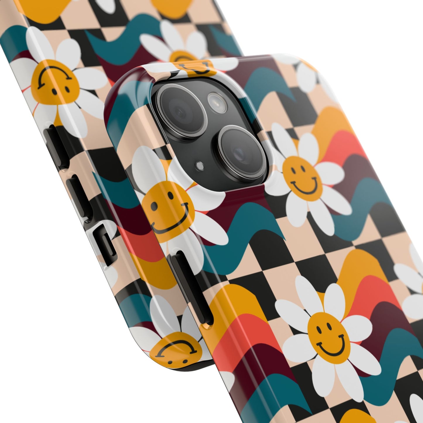 Vibrant Floral Phone Case | Tough Phone Case | Cute Flower Design, Stylish Protection, Gift for Her