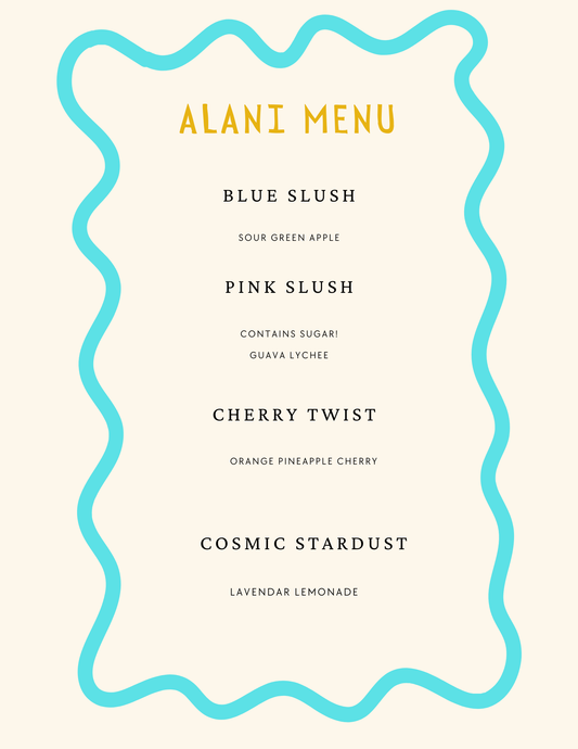 Alani Menu