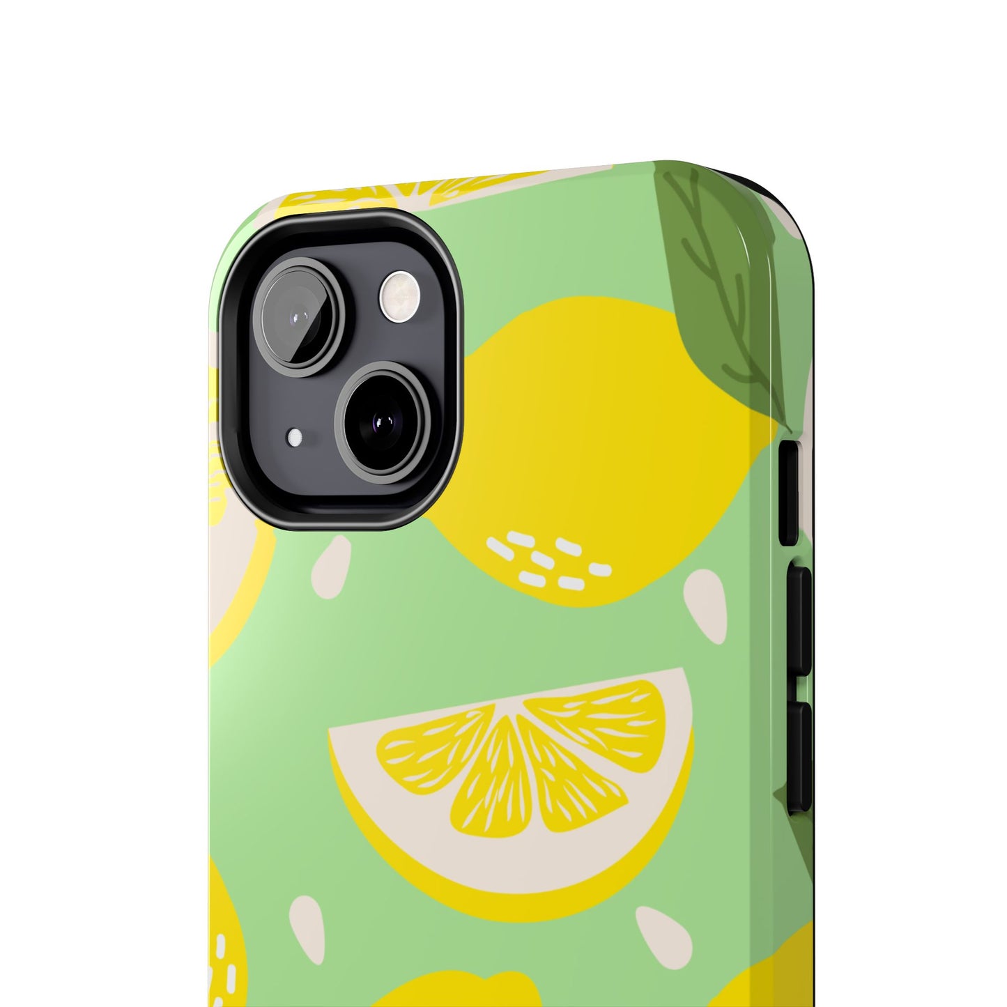 Lemon Slice Tough Phone Case - Vibrant, Durable Protection for Citrus Lovers