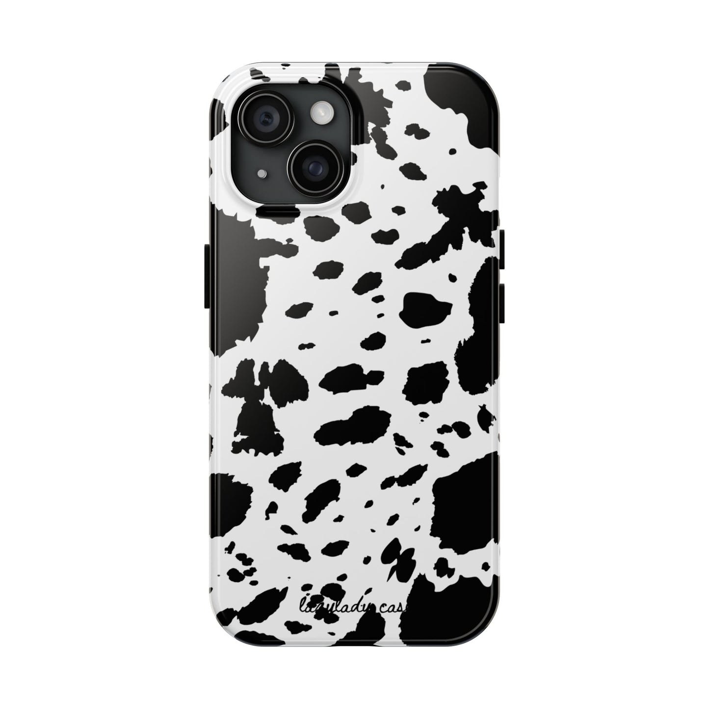 Stylish Cow Print Tough Phone Case | Durable & Trendy Accessory