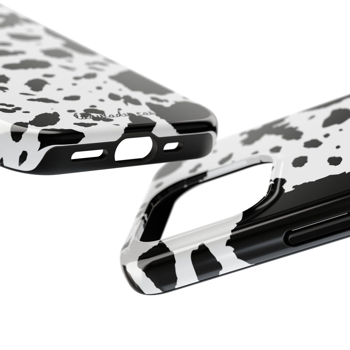 Stylish Cow Print Tough Phone Case | Durable & Trendy Accessory