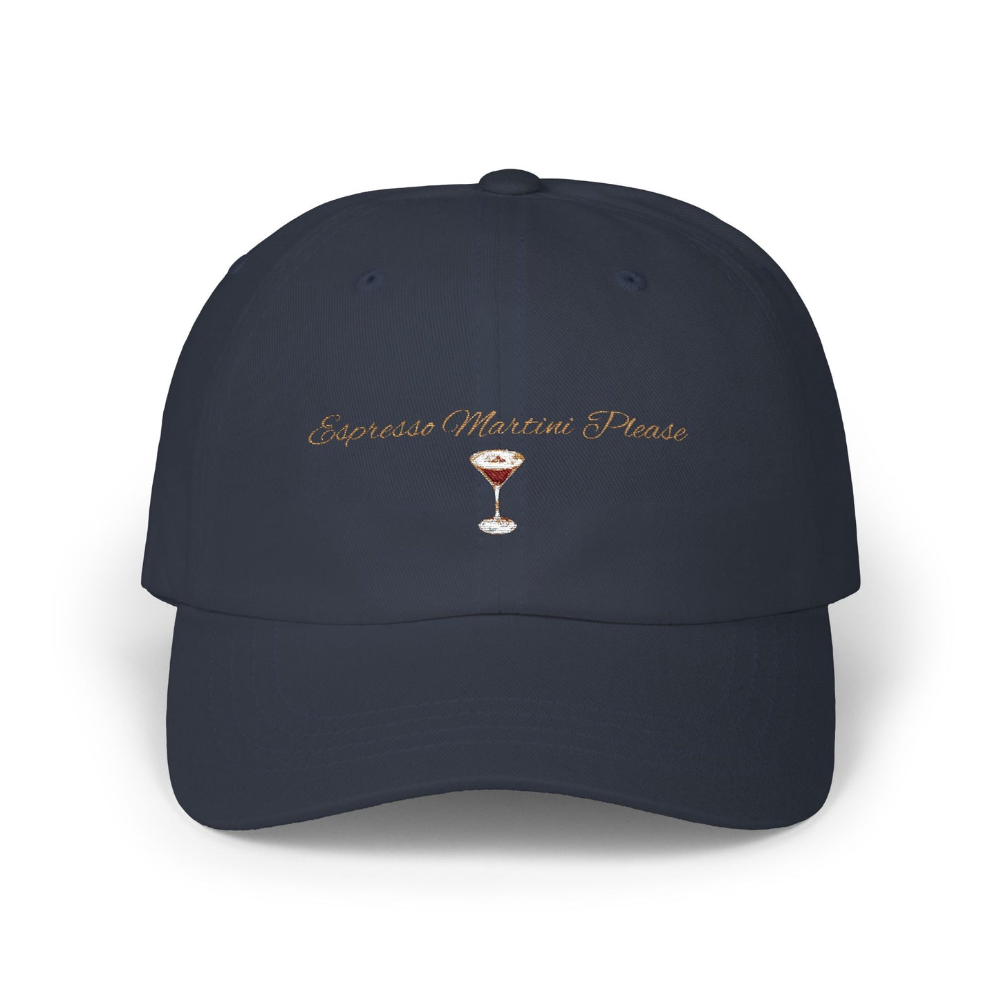 Espresso Martini Please Embroidered Cocktail Hat