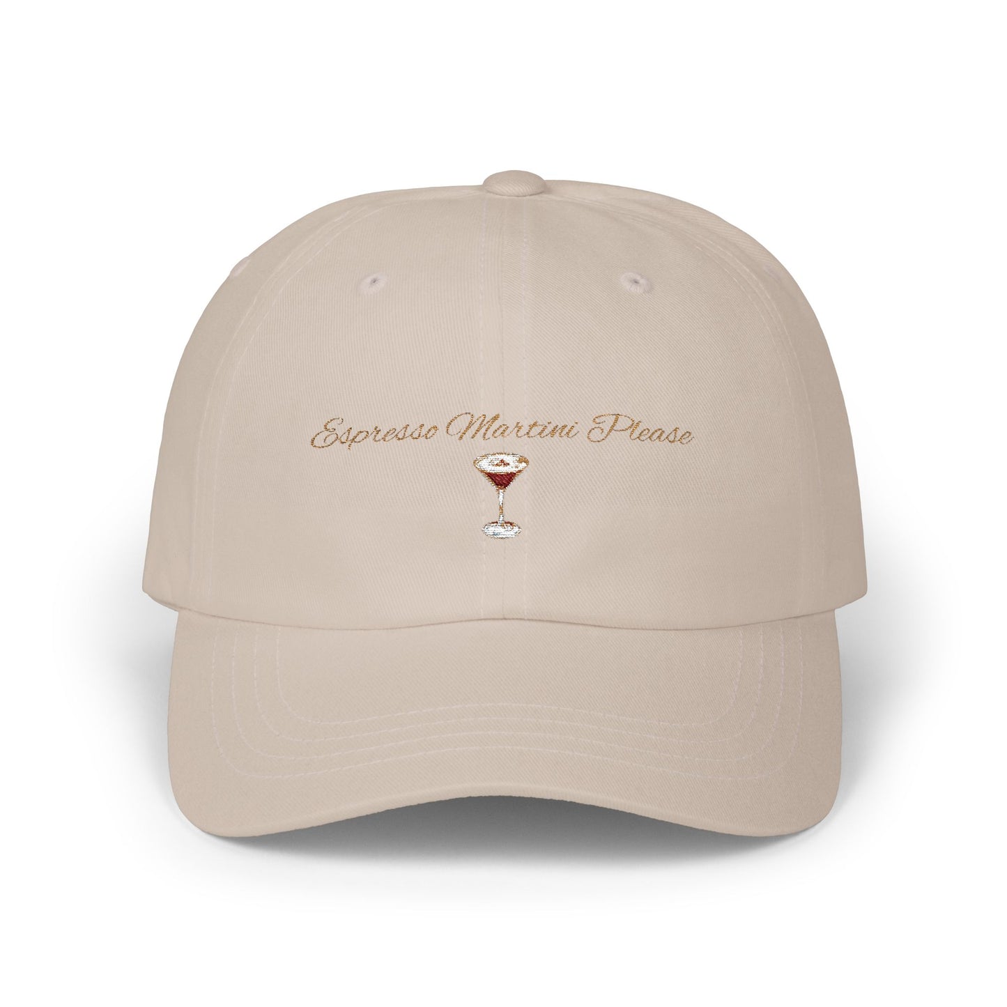 Espresso Martini Please Embroidered Cocktail Hat